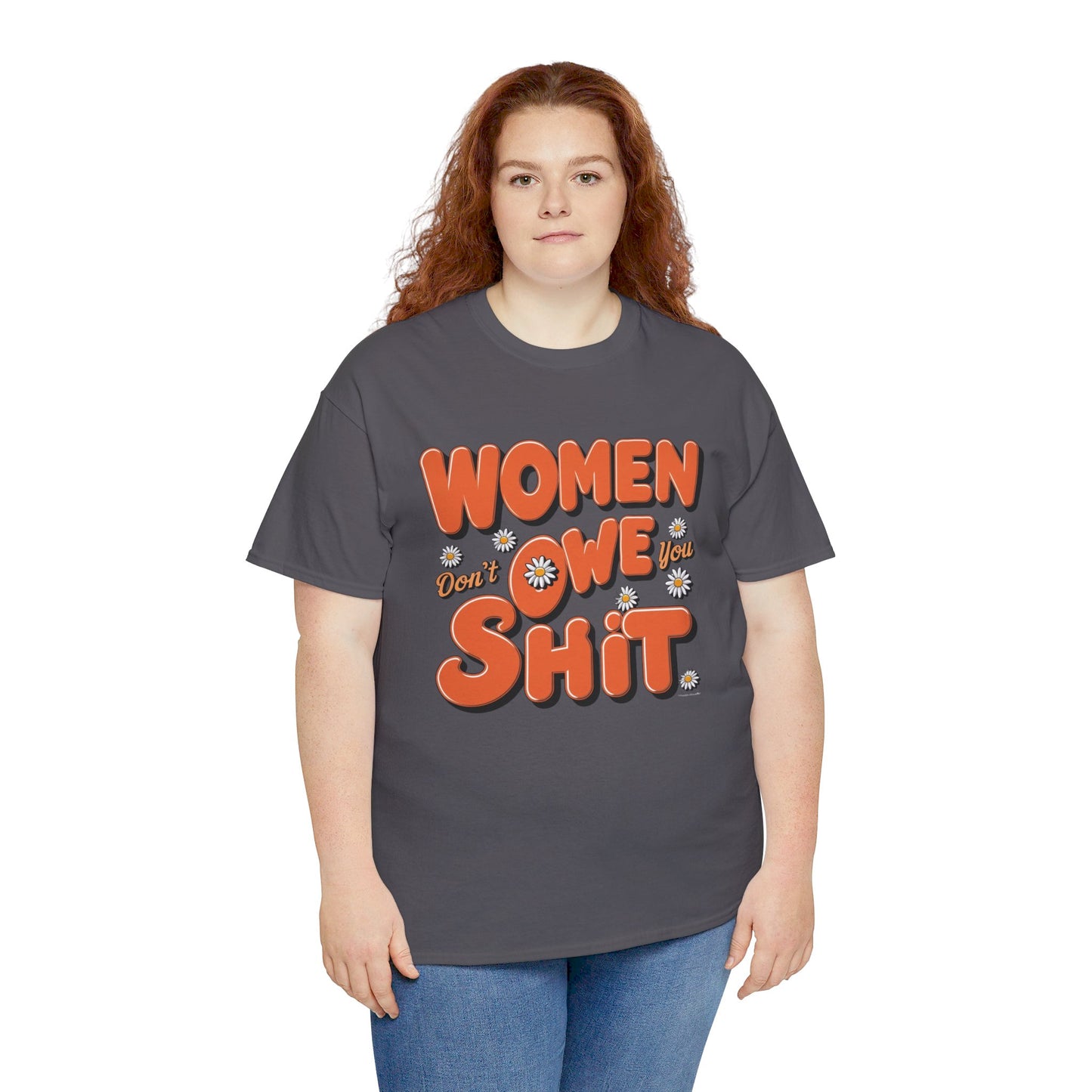 Women Don't Women Heavy Cotton Tee