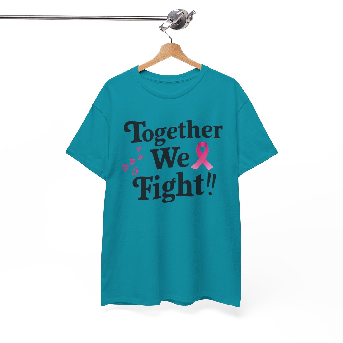 Together We Fight Unisex Heavy Cotton Tee