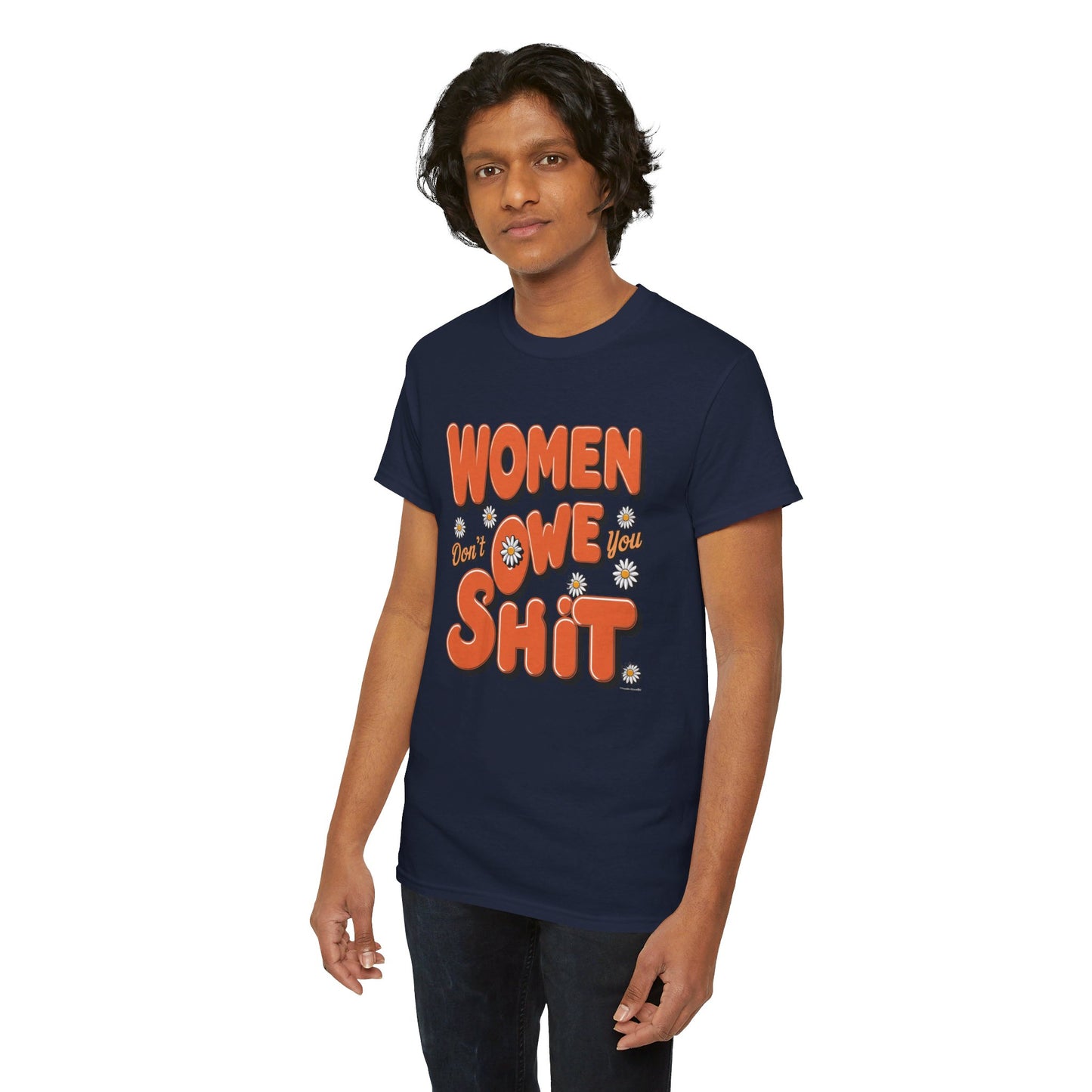 Women Don't Women Heavy Cotton Tee