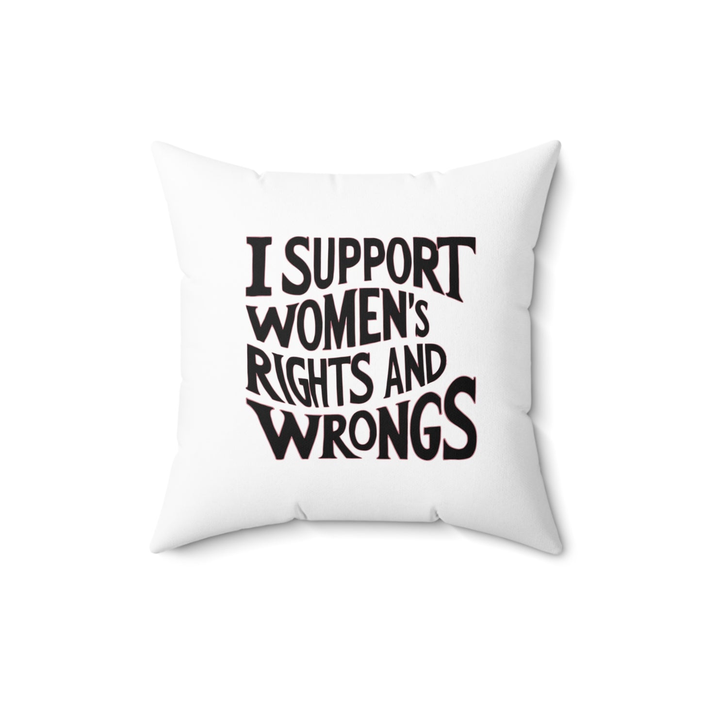 I Support Spun Polyester Square Pillow
