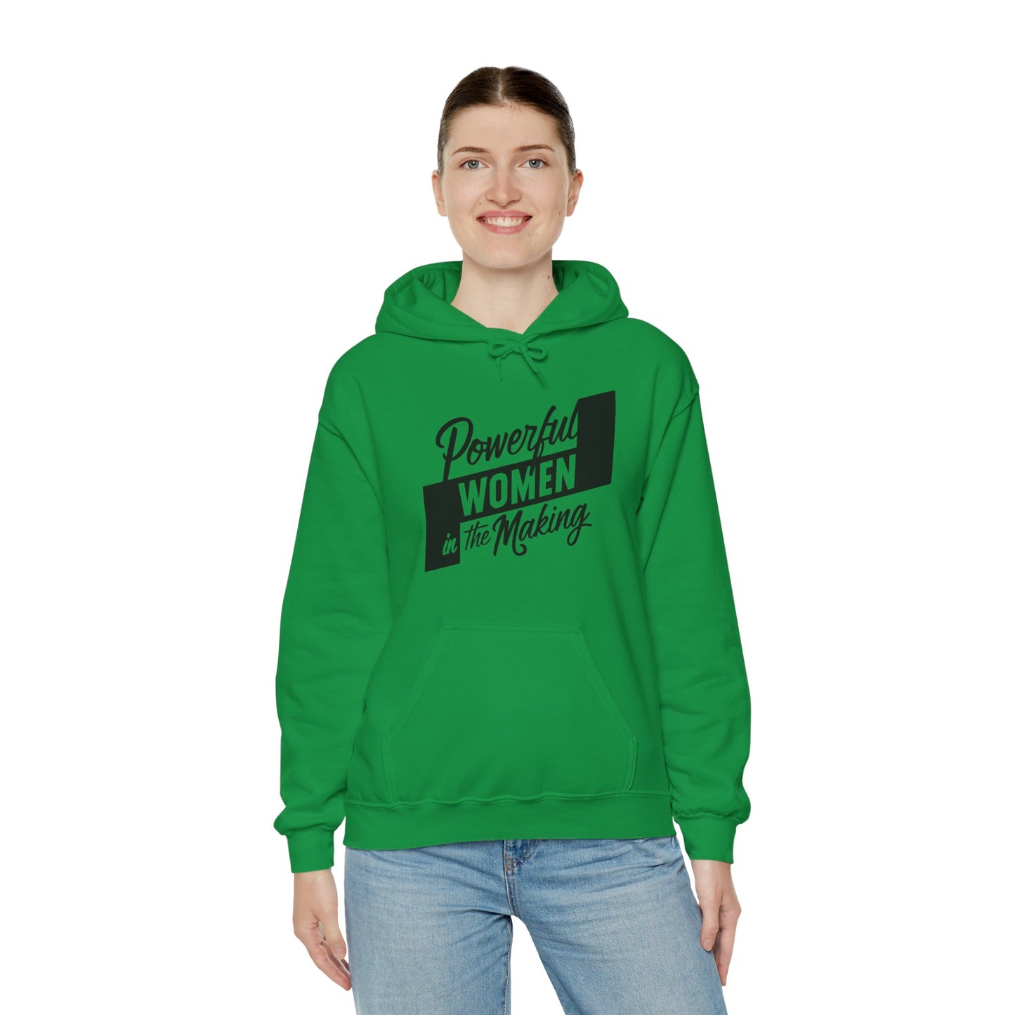 Powerful Women in the Making Unisex Heavy Blend™ Hooded Sweatshirt