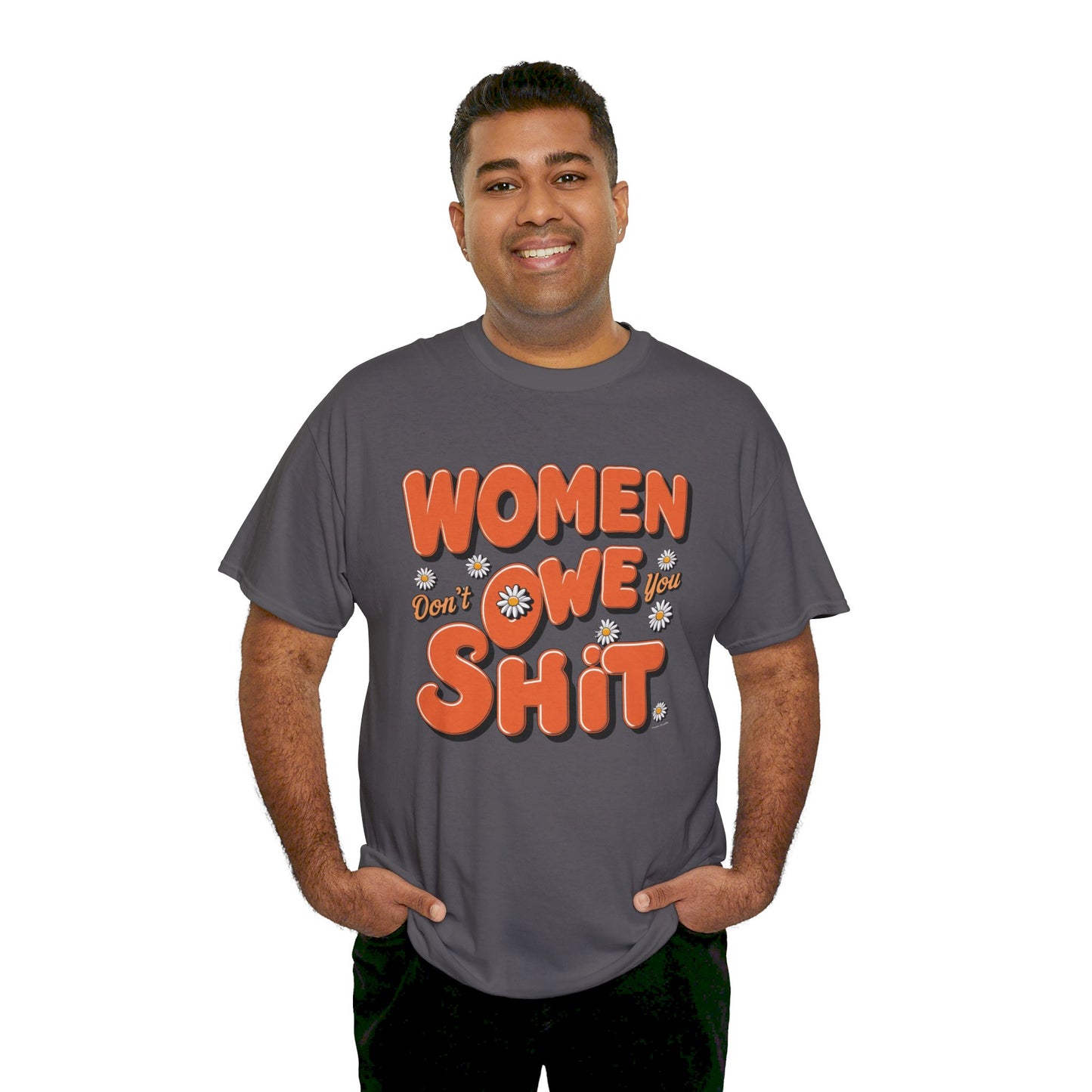 Women Don't Women Heavy Cotton Tee