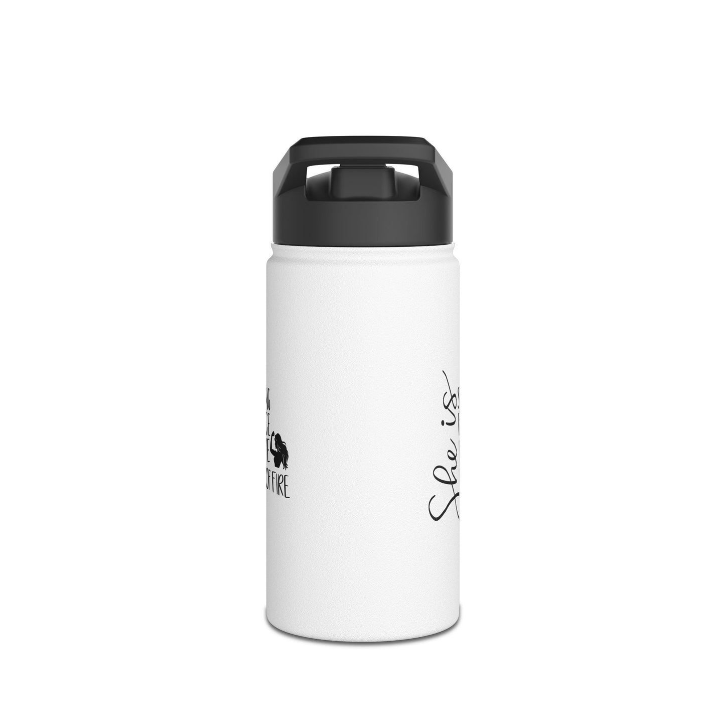 Strong Stainless Steel Water Bottle, Standard Lid