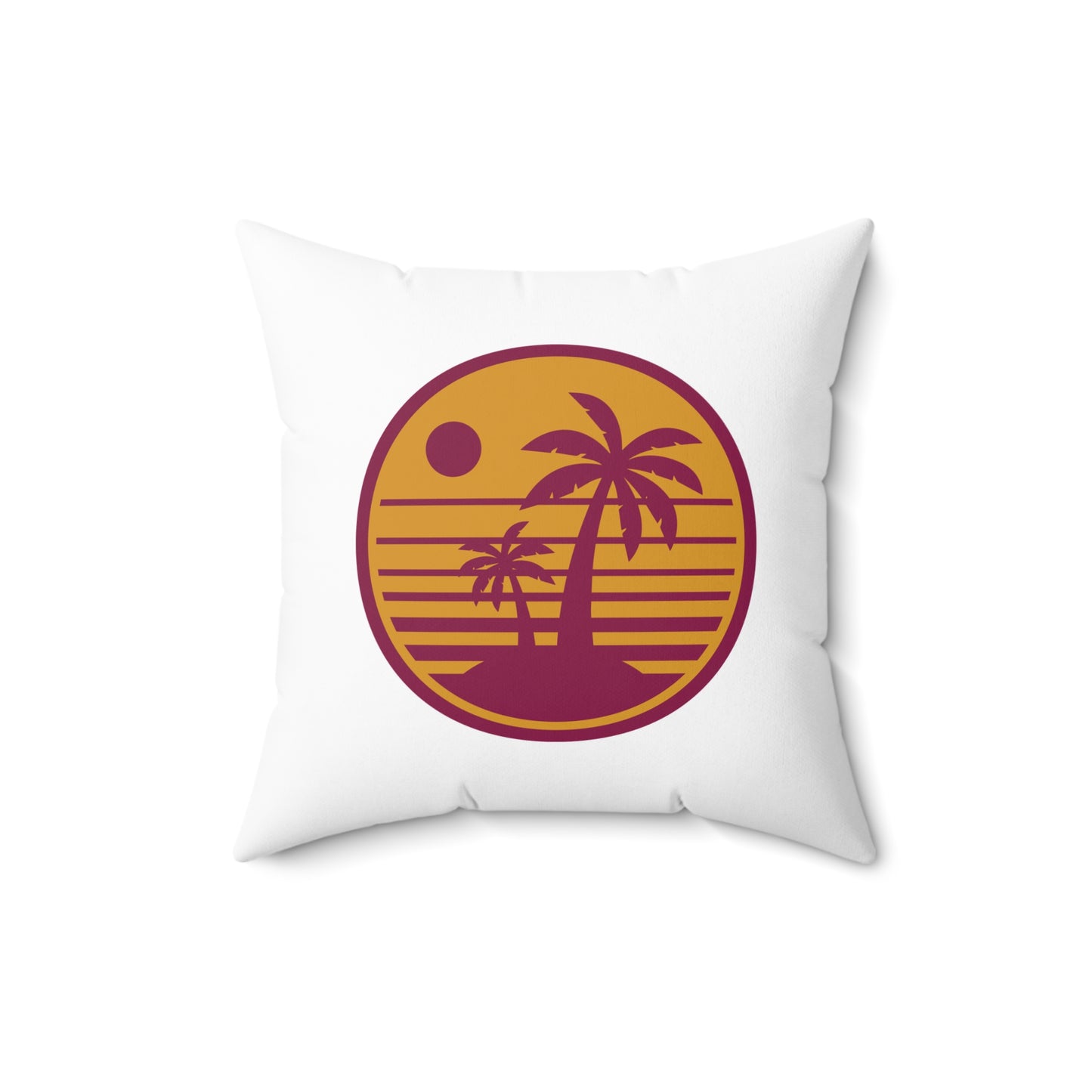 Spun Polyester Square Pillow