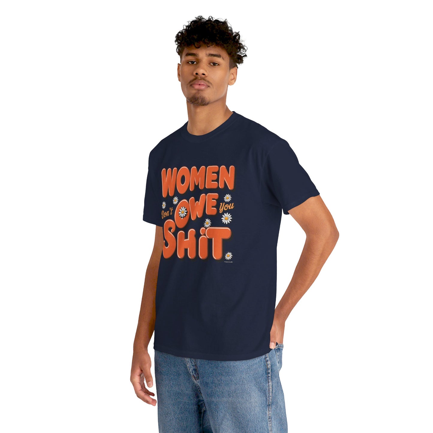 Women Don't Women Heavy Cotton Tee