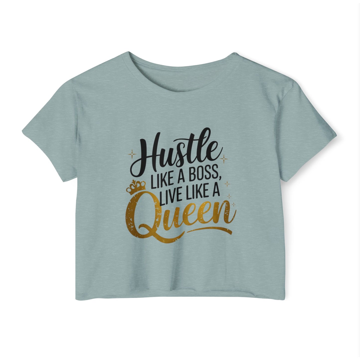 Hustle Women's Festival Crop Top