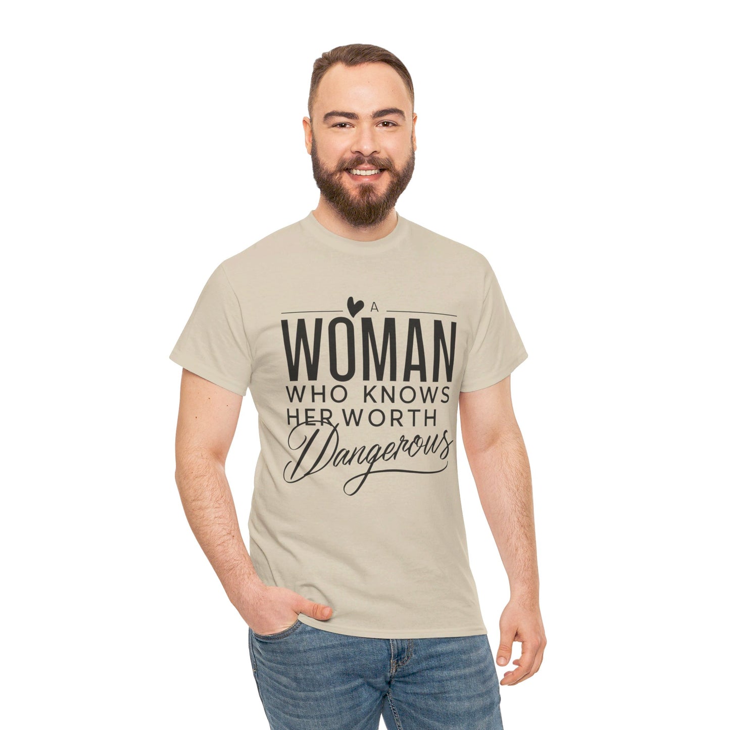 A Woman Heavy Cotton Tee