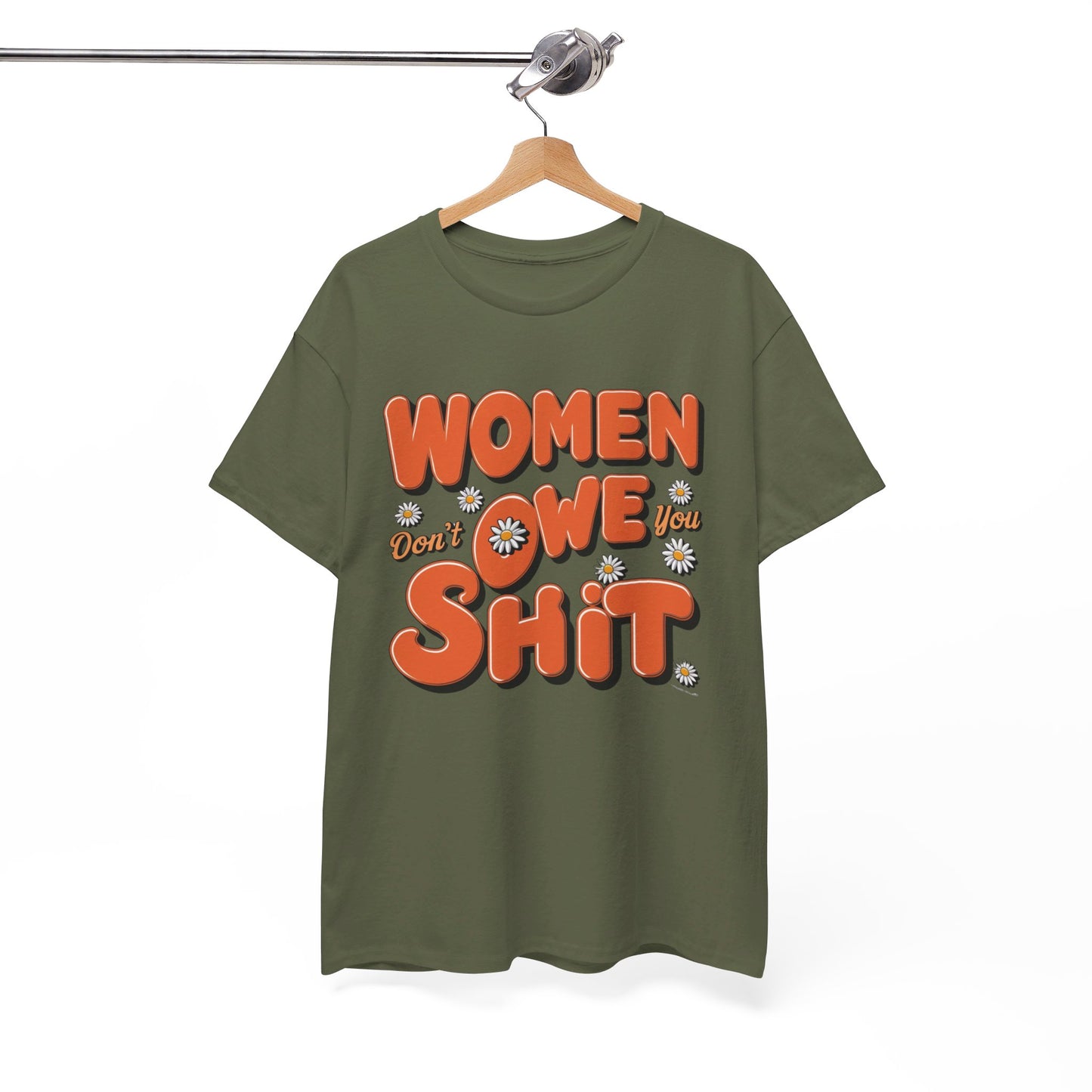 Women Don't Women Heavy Cotton Tee