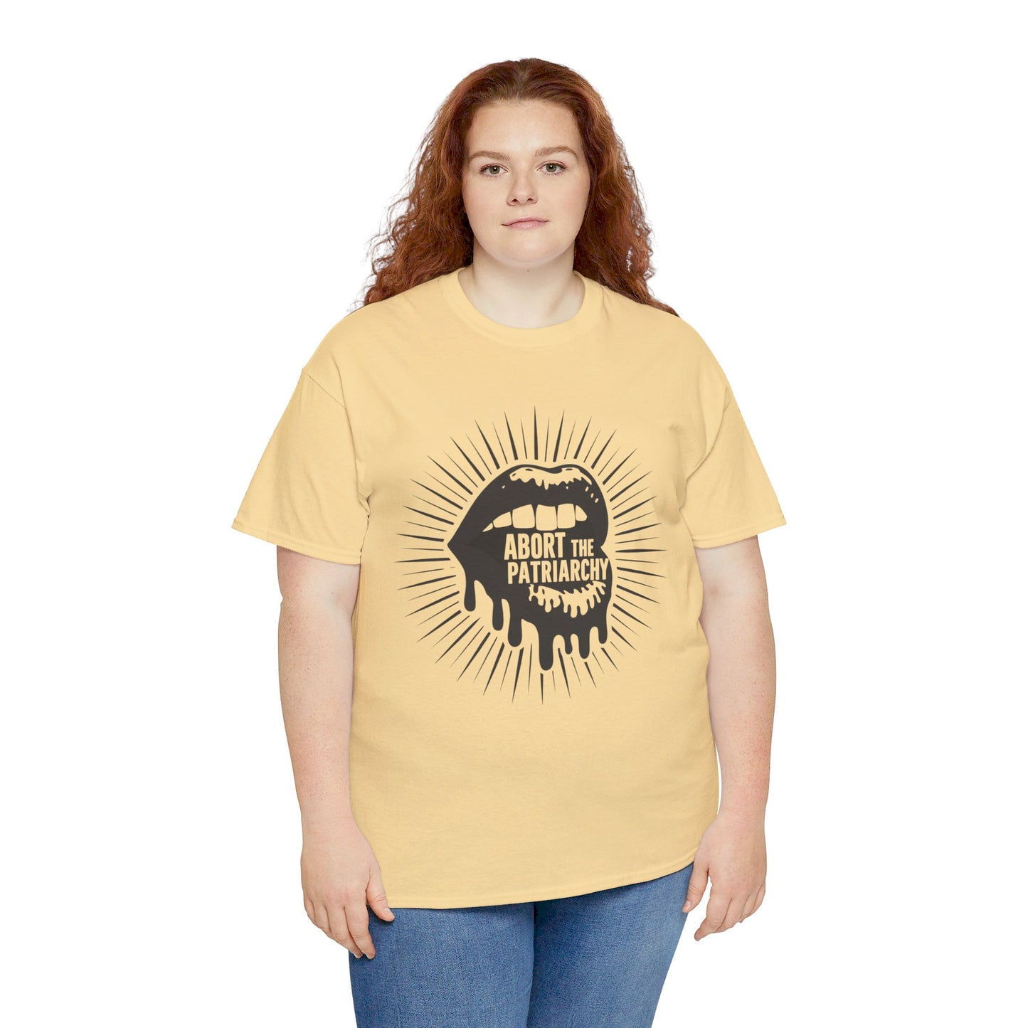 Abort The Women Heavy Cotton Tee