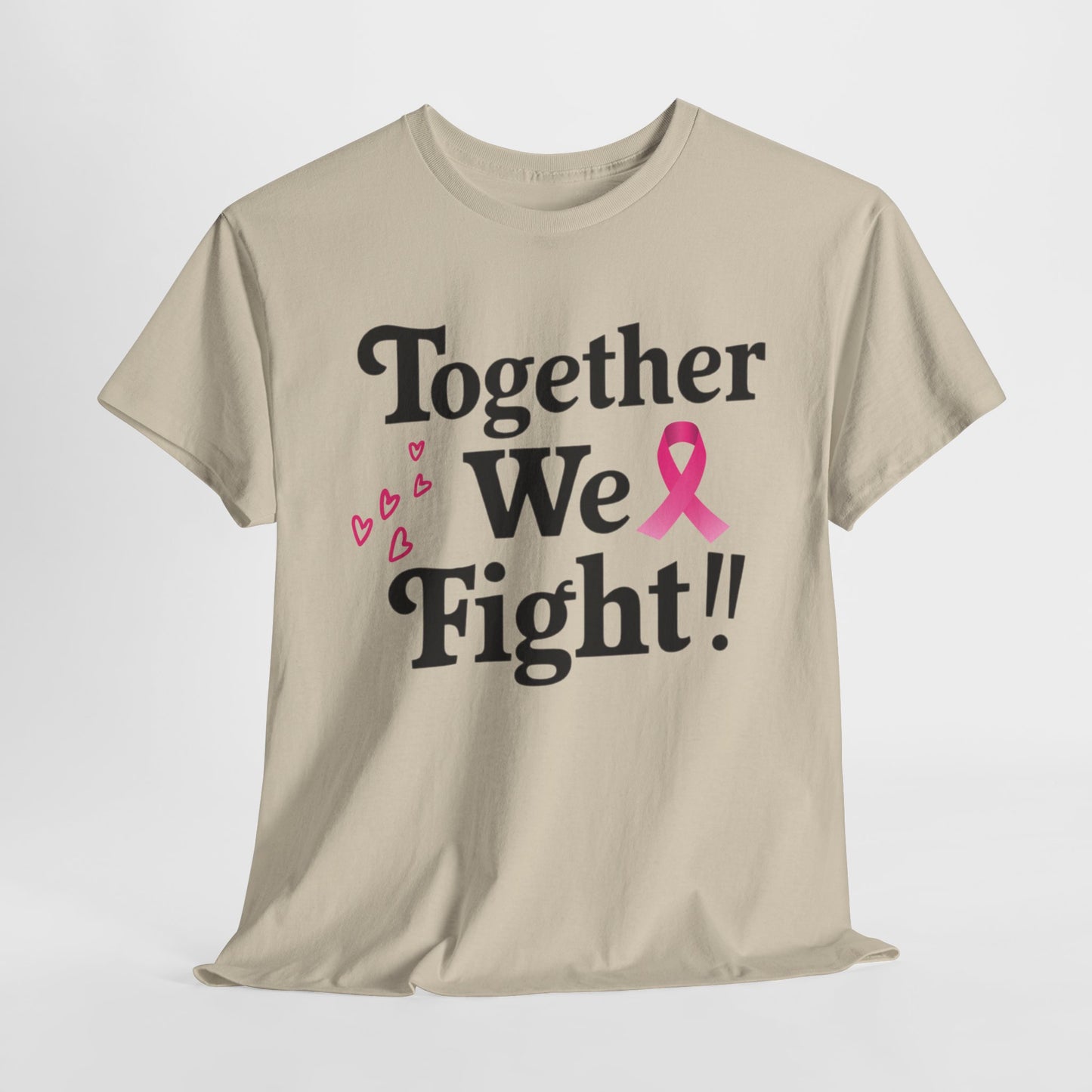 Together We Fight Unisex Heavy Cotton Tee