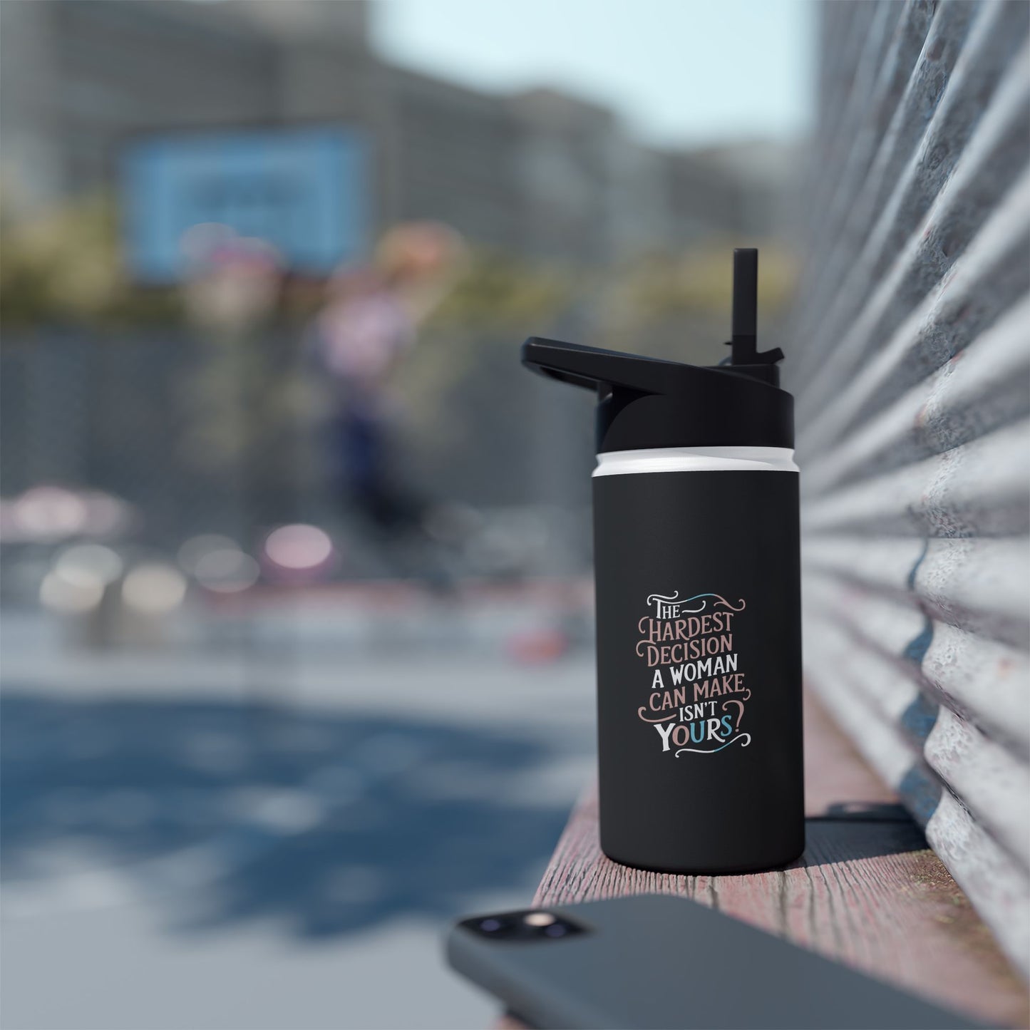 The Hardest  Stainless Steel Water Bottle, Standard Lid