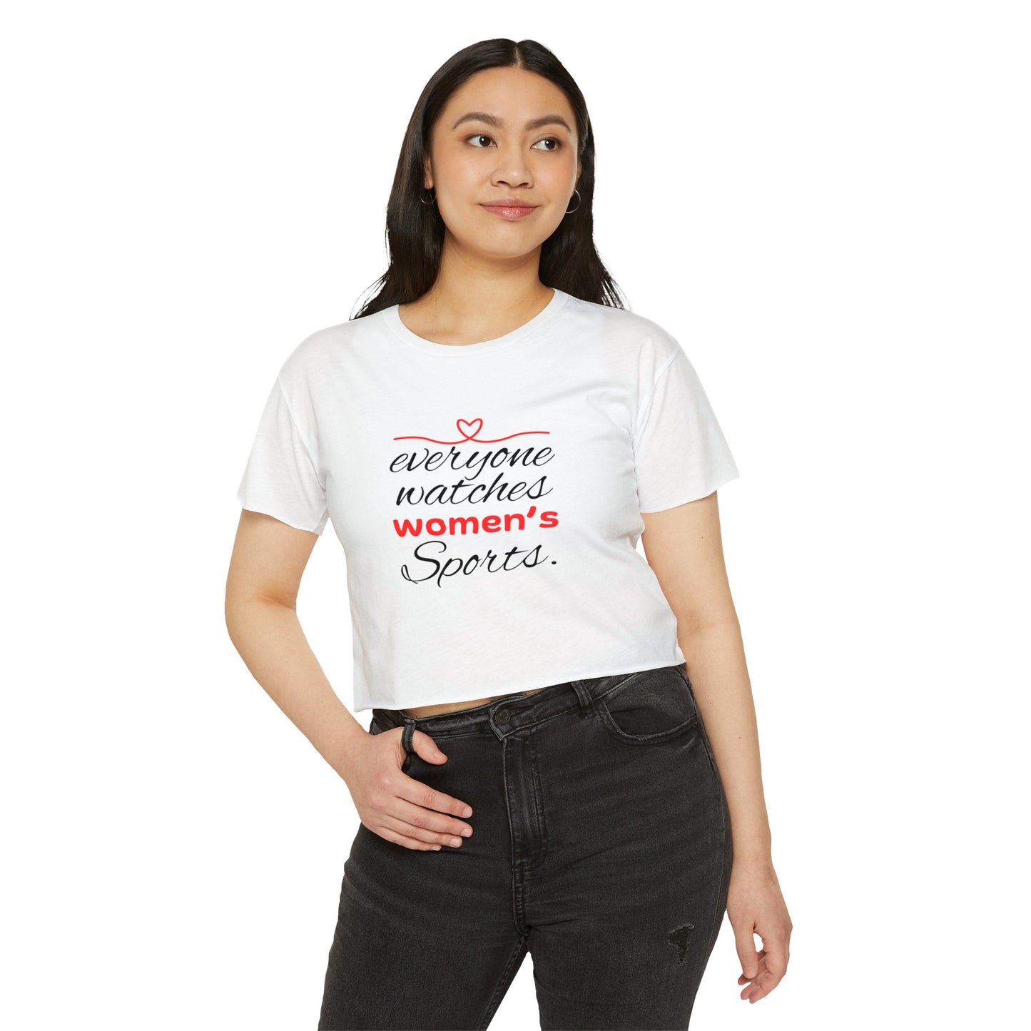 everyone watches Women's Festival Crop Top