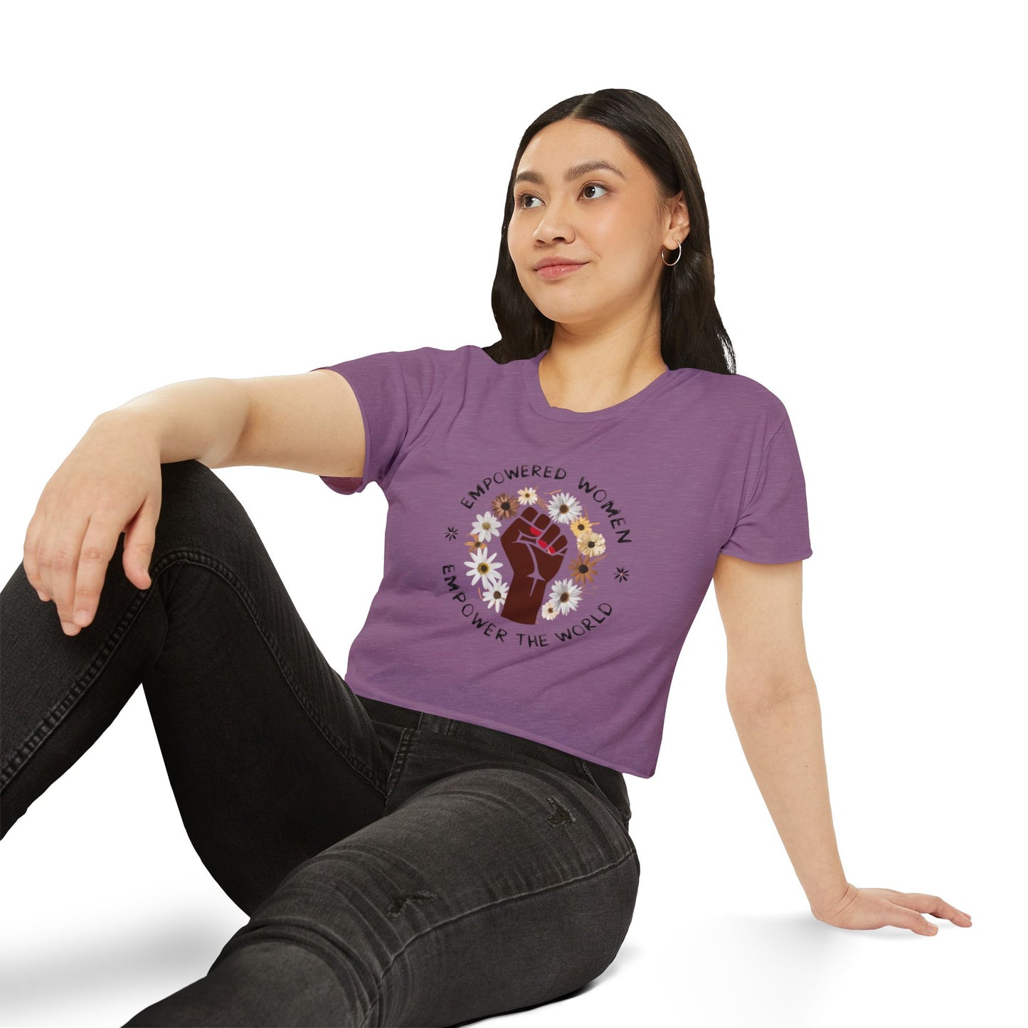 Empowered Women Women's Festival Crop Top