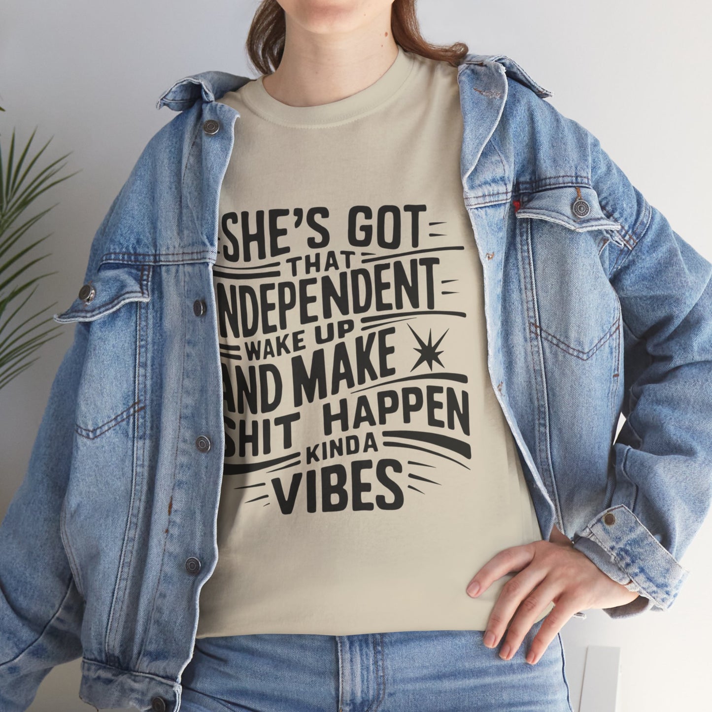 She's Got Independent T-Shirt with Hearts