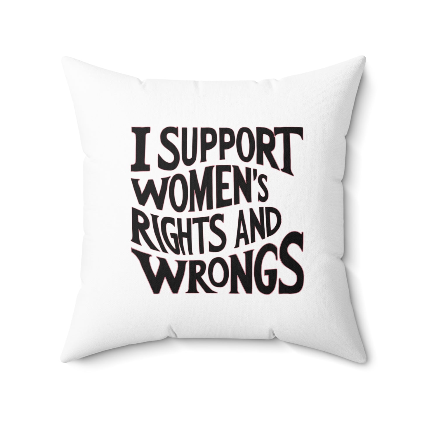 I Support Spun Polyester Square Pillow