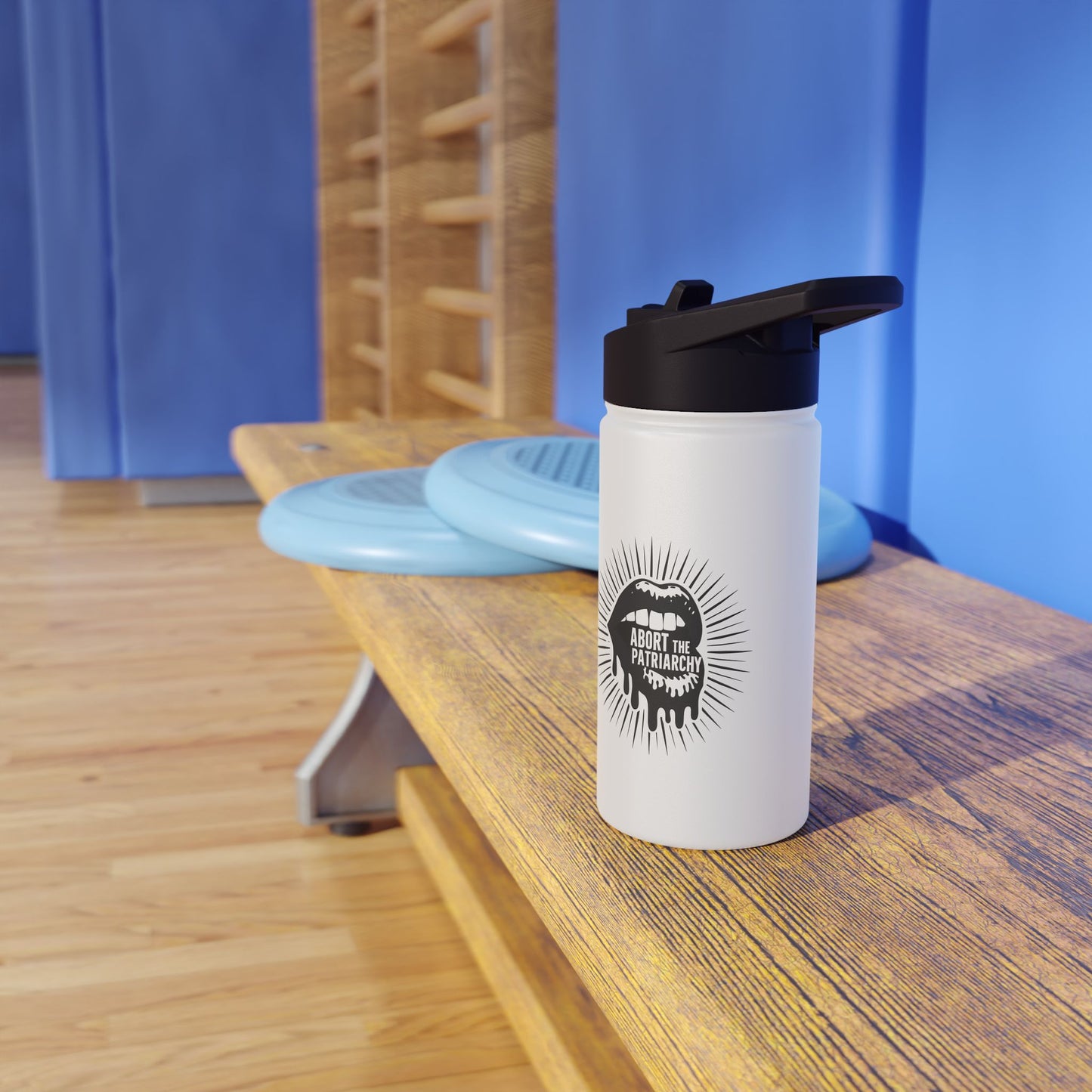 Abort Stainless Steel Water Bottle, Standard Lid