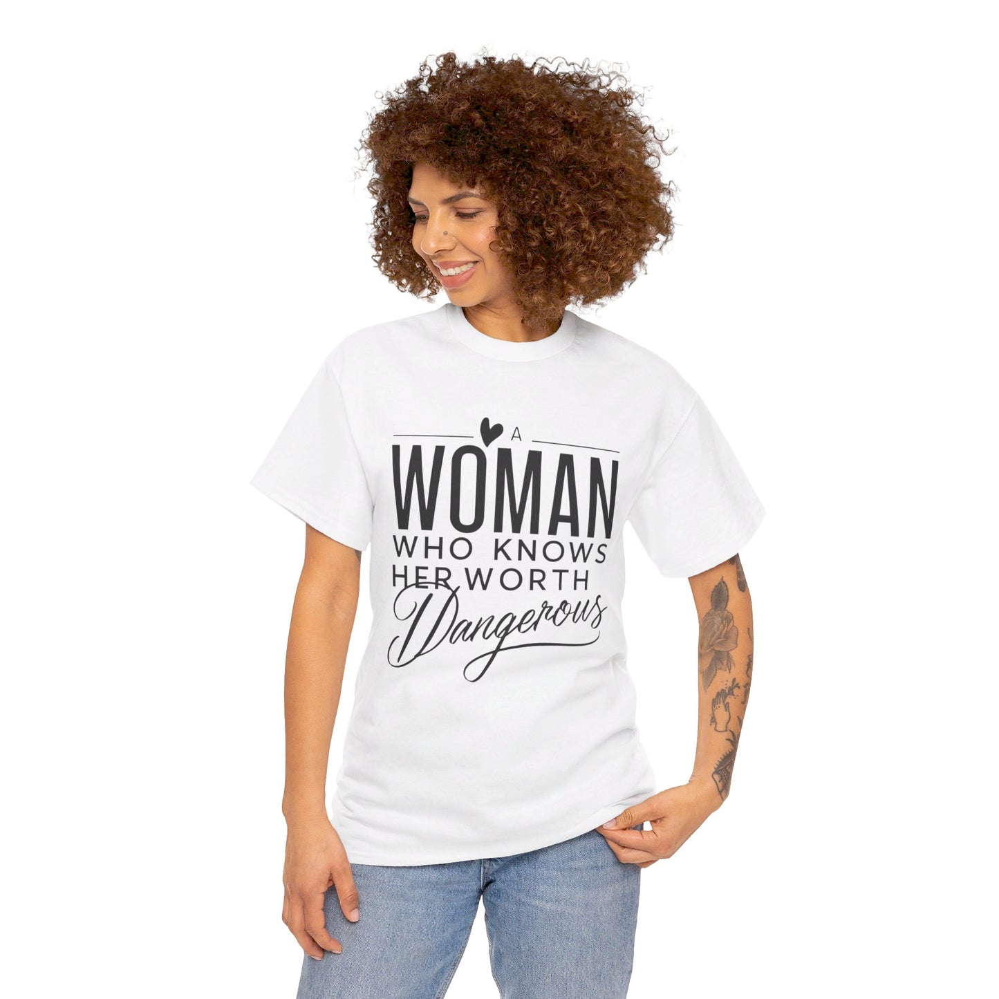 A Woman Heavy Cotton Tee