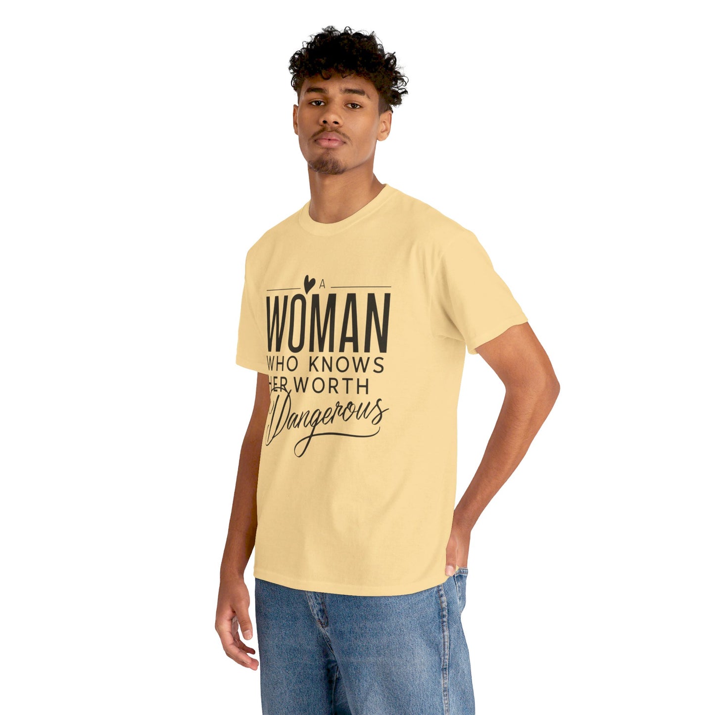 A Woman Heavy Cotton Tee