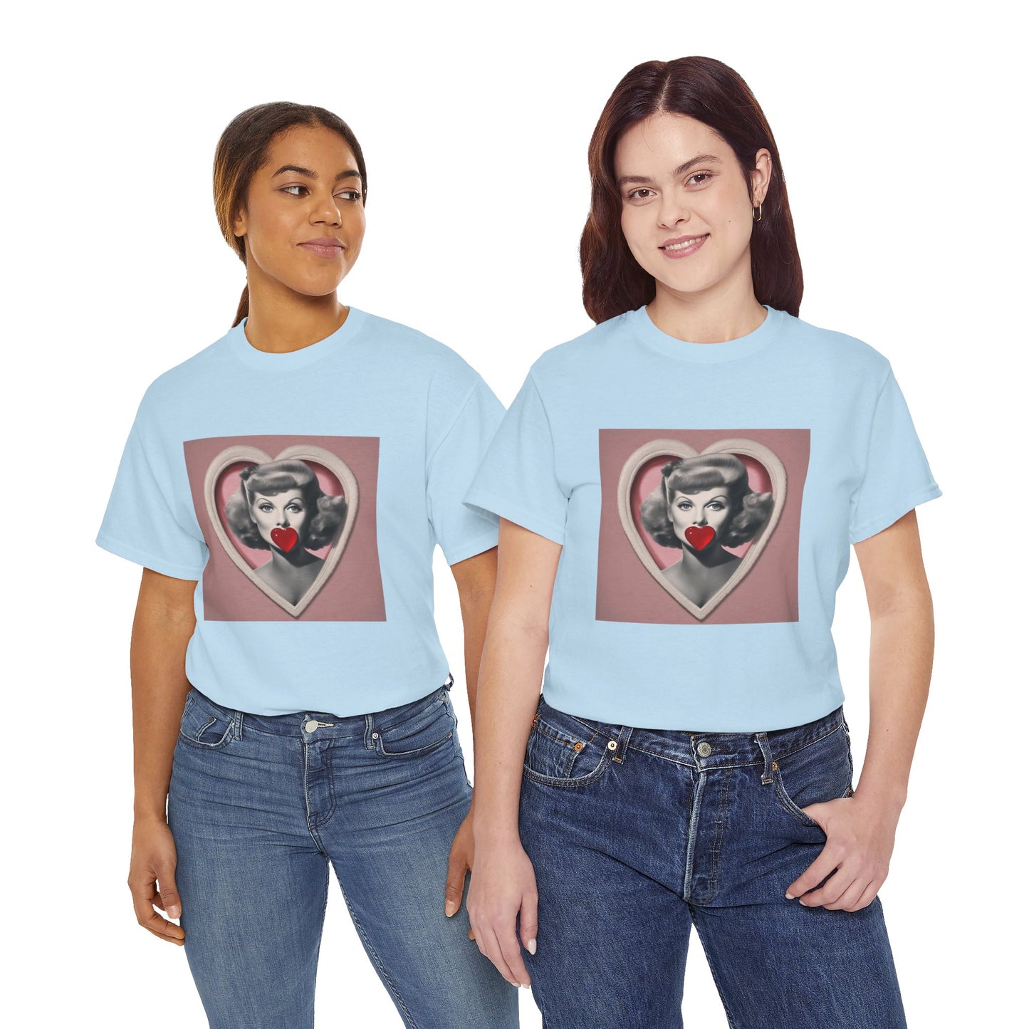 Miley Cyrus T Shirt with Hearts