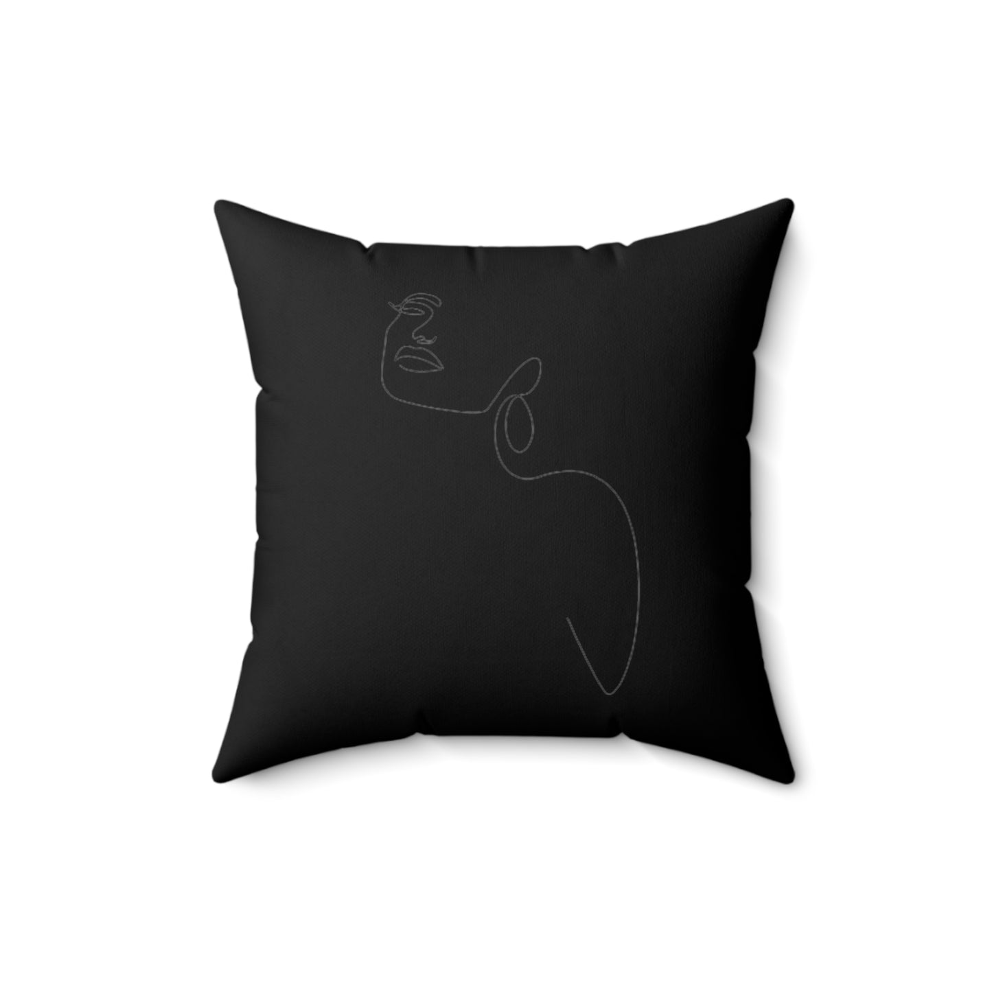 Women Spun Polyester Square Pillow