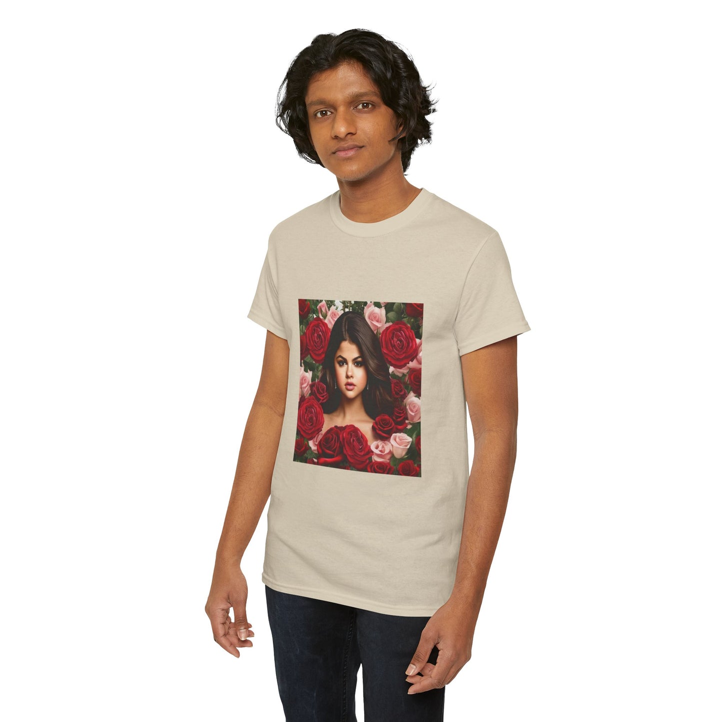Selena Gomez T Shirt with Hearts