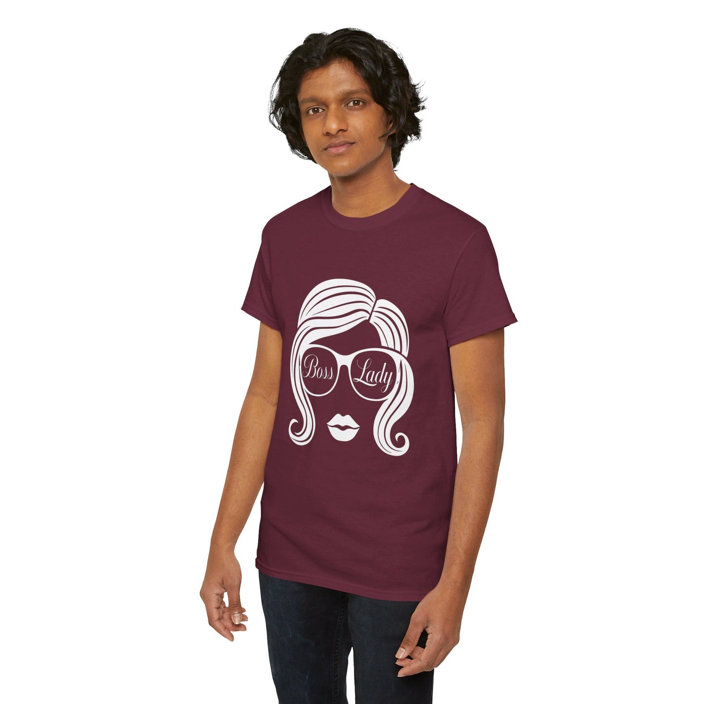 Boss Lady Women Heavy Cotton Tee