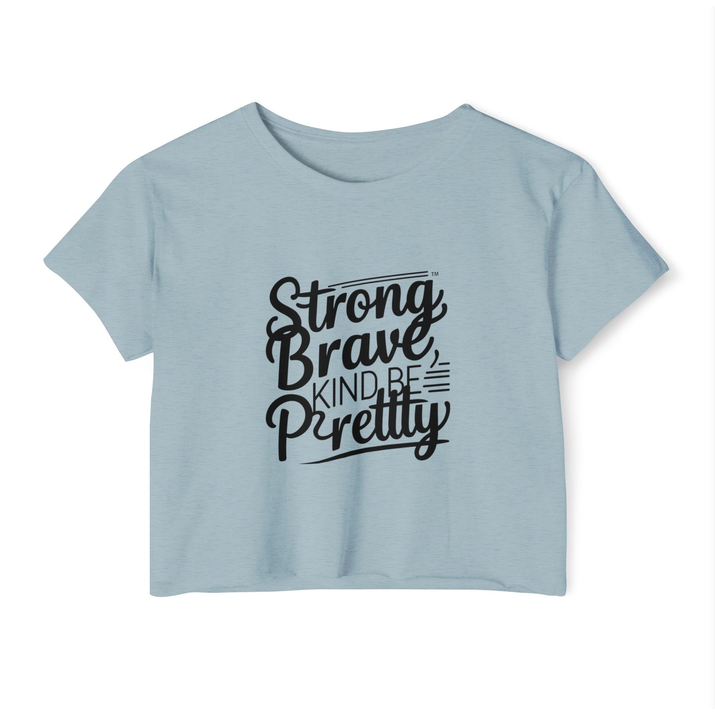 Strong Brave Women's Festival Crop Top