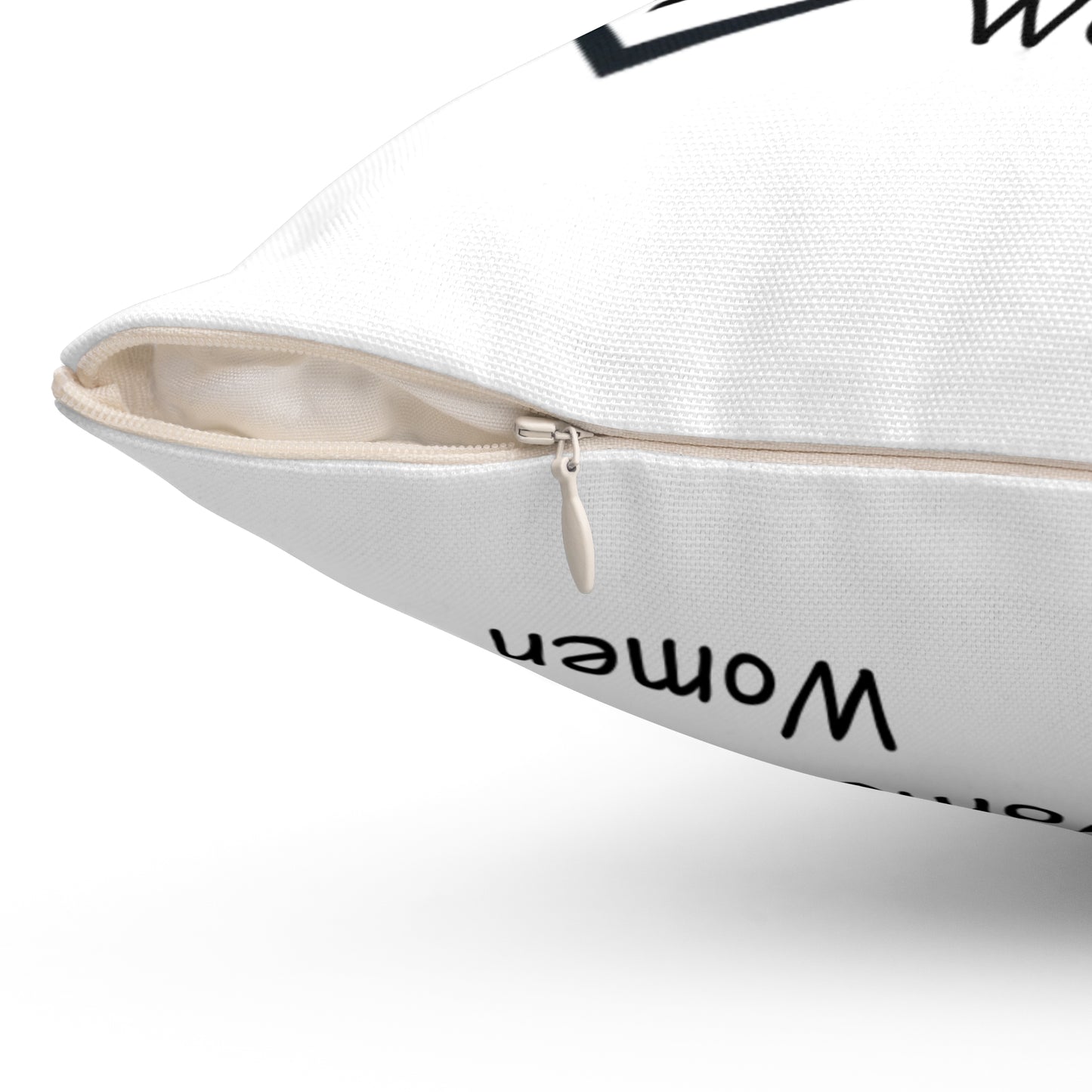 Empowered Spun Polyester Square Pillow