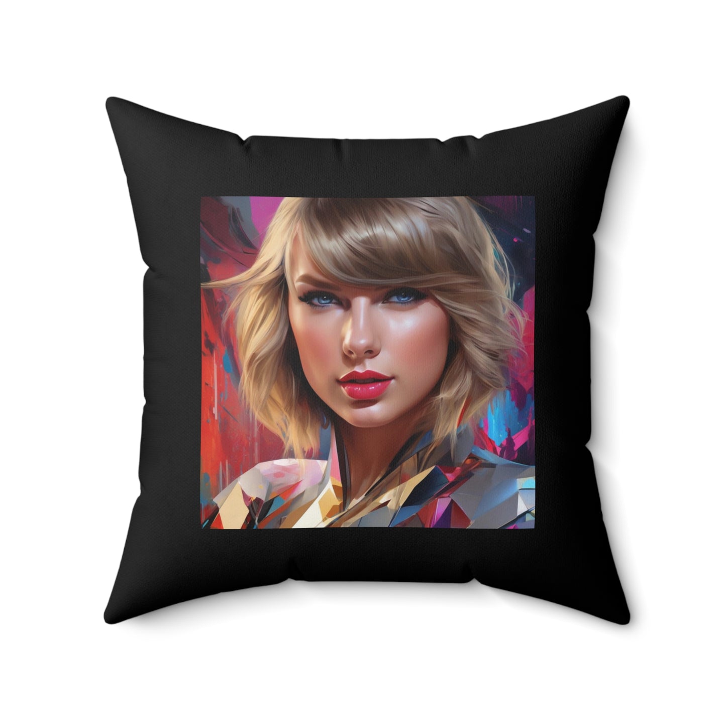 Women Spun Polyester Square Pillow