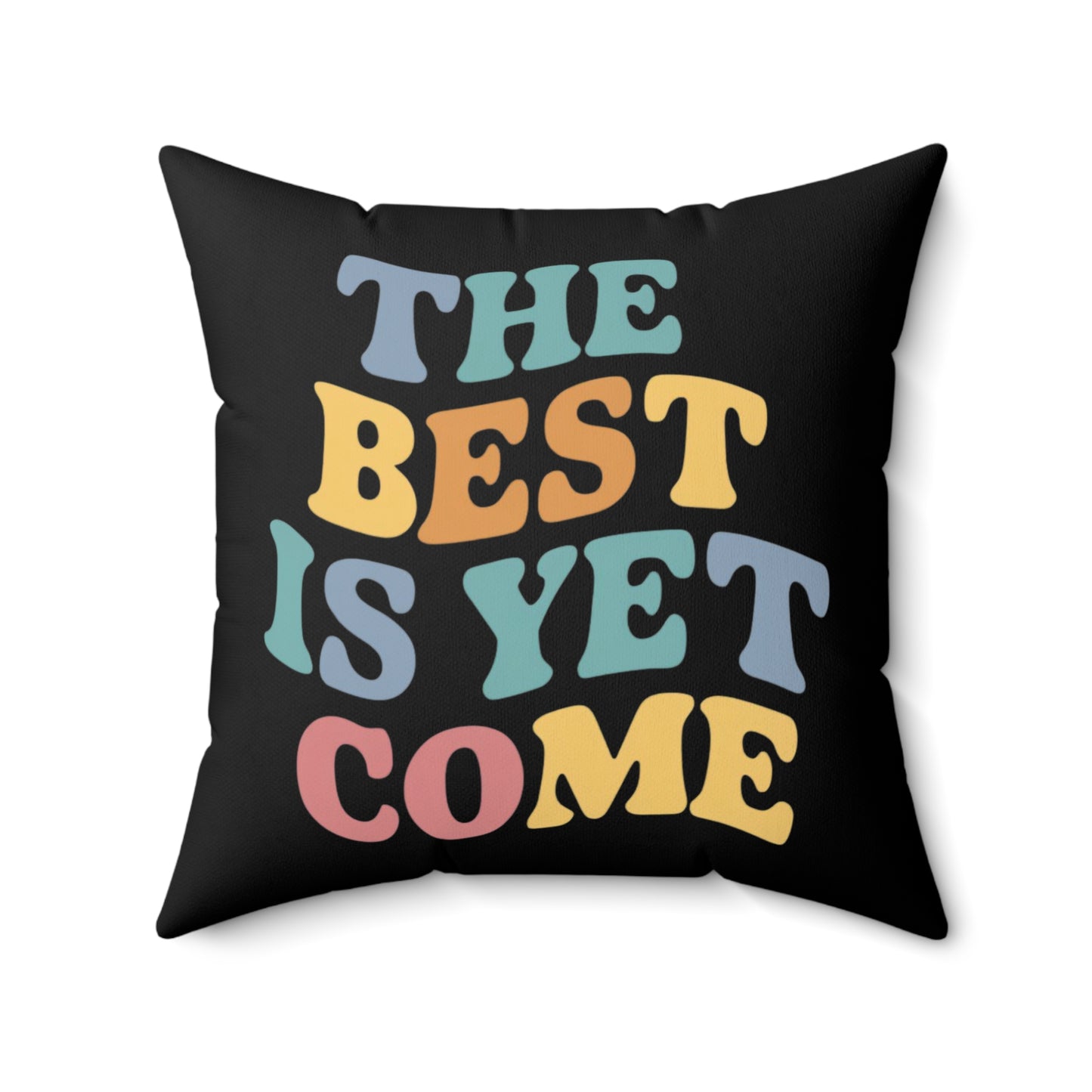 The Best  Spun Polyester Square Pillow