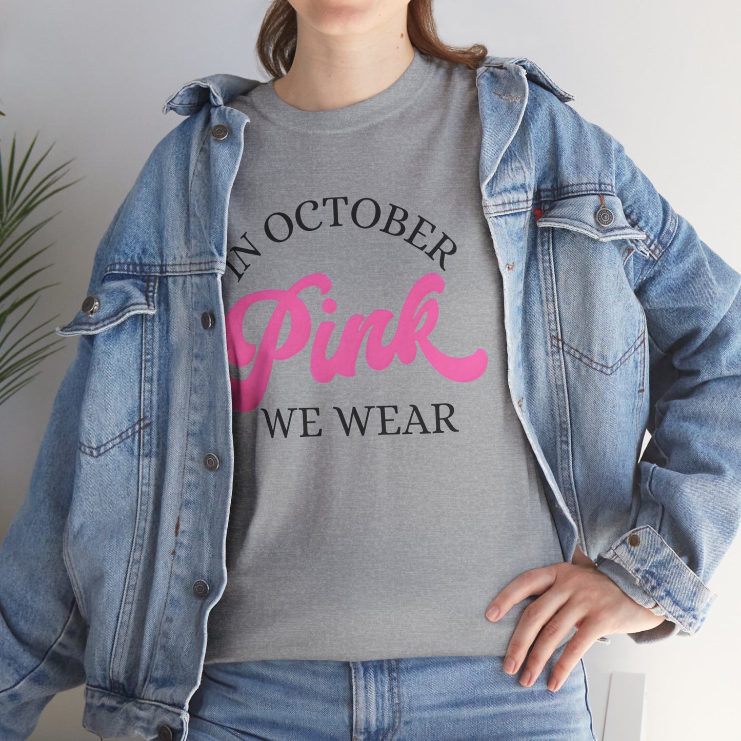 In October Unisex Heavy Cotton Tee
