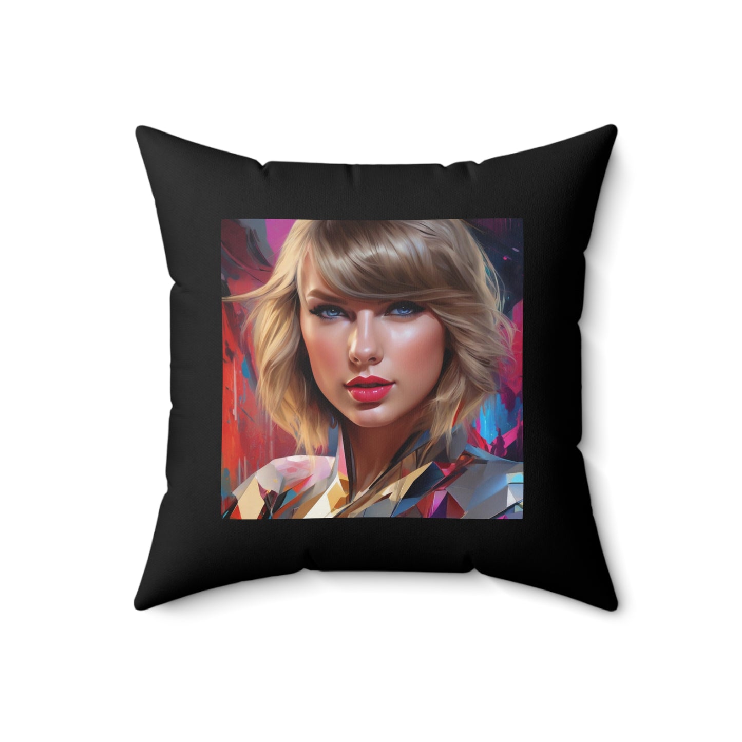 Women Spun Polyester Square Pillow