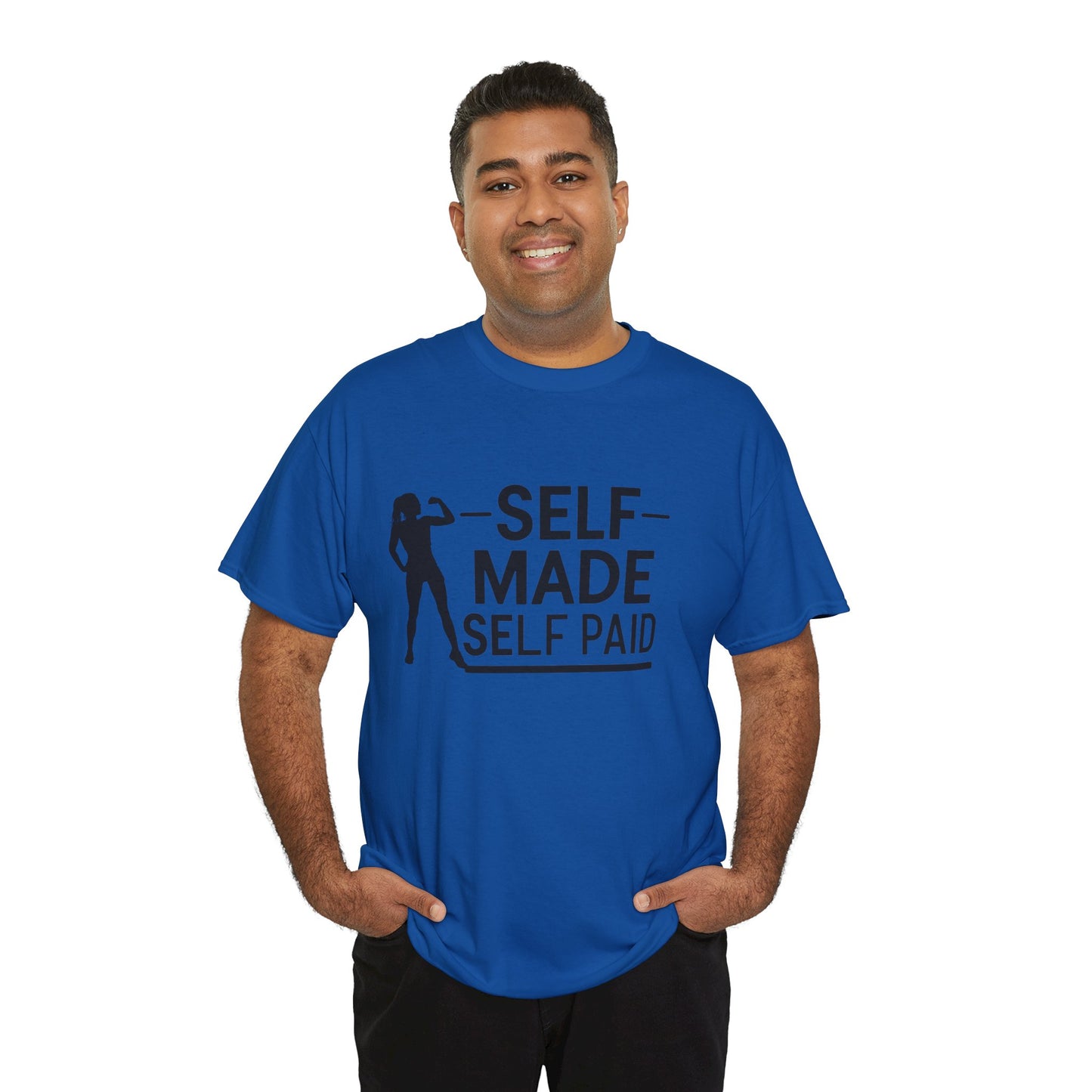 Self Made Printed T Shirt with Hearts