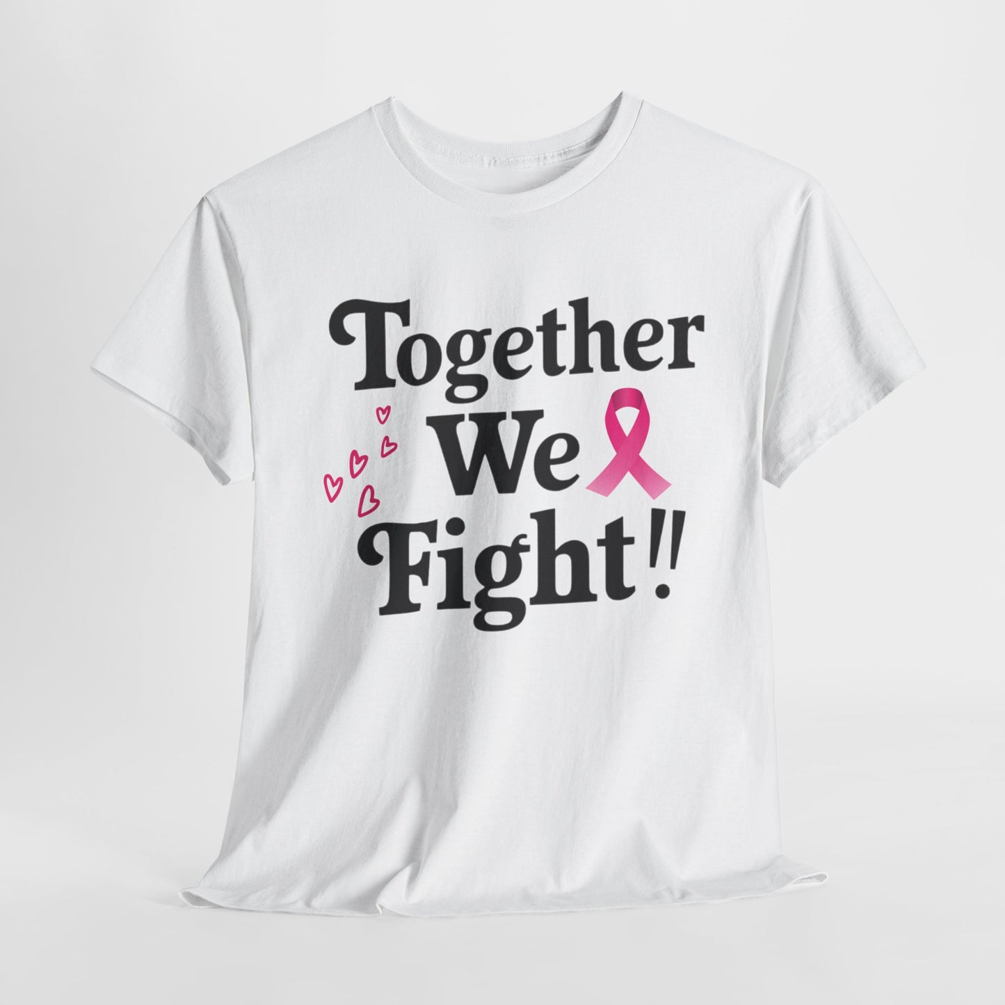 Together We Fight Unisex Heavy Cotton Tee