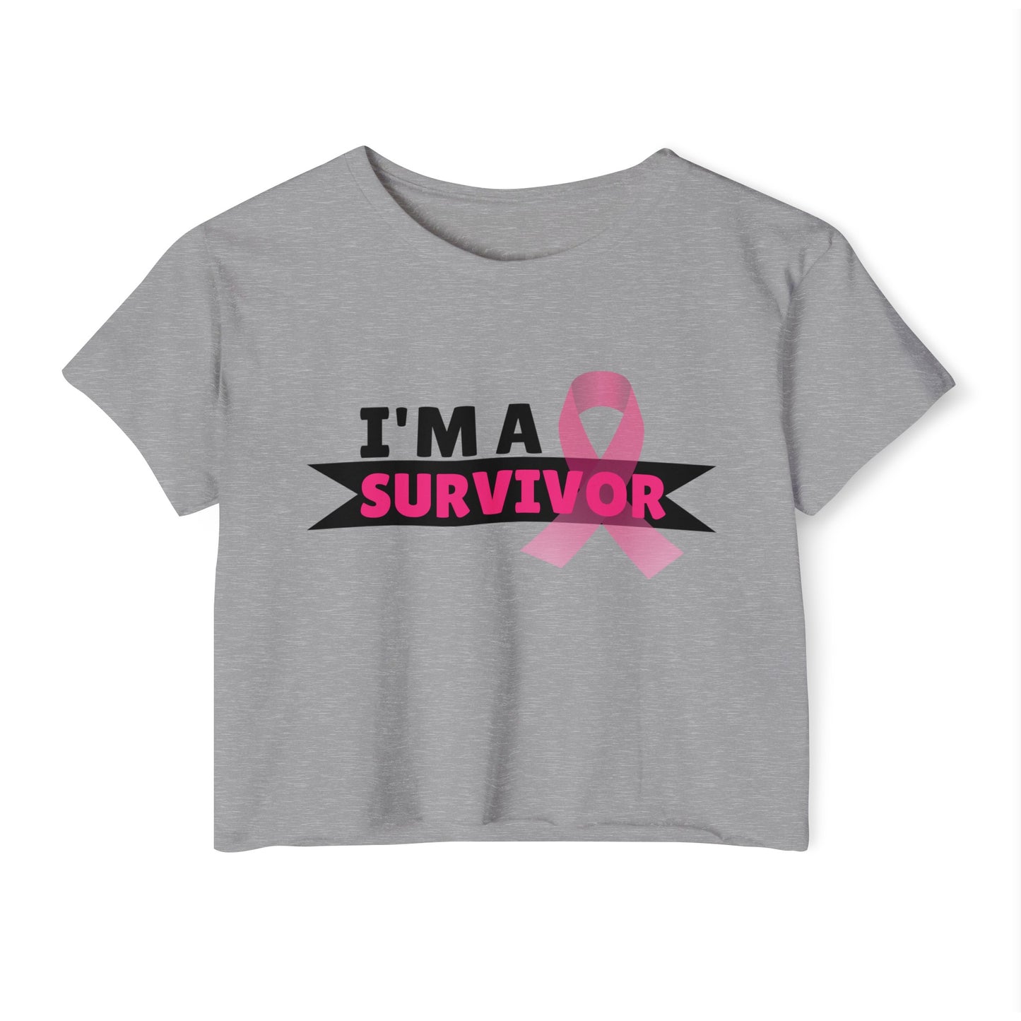 I'M A Survivor Women's Festival Crop Top