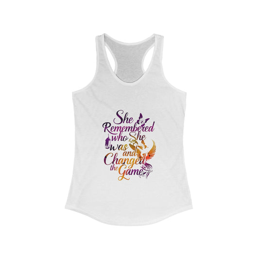 She Remembered Women Tank Top