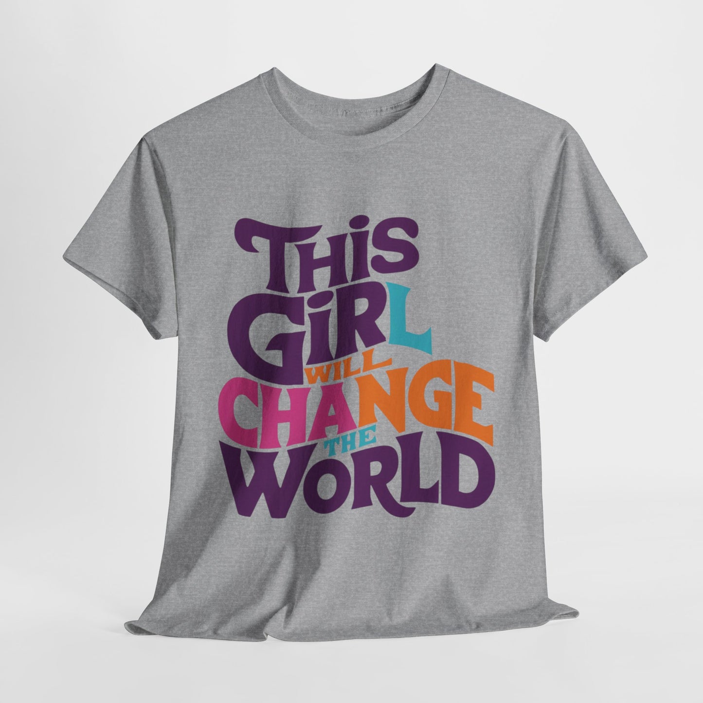 This Girl Printed  T Shirt with Hearts