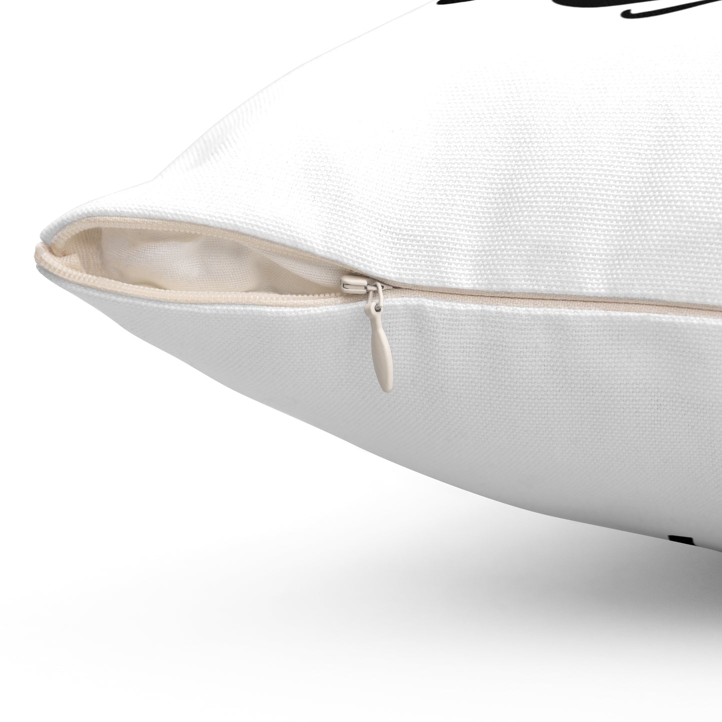 She Over Spun Polyester Square Pillow