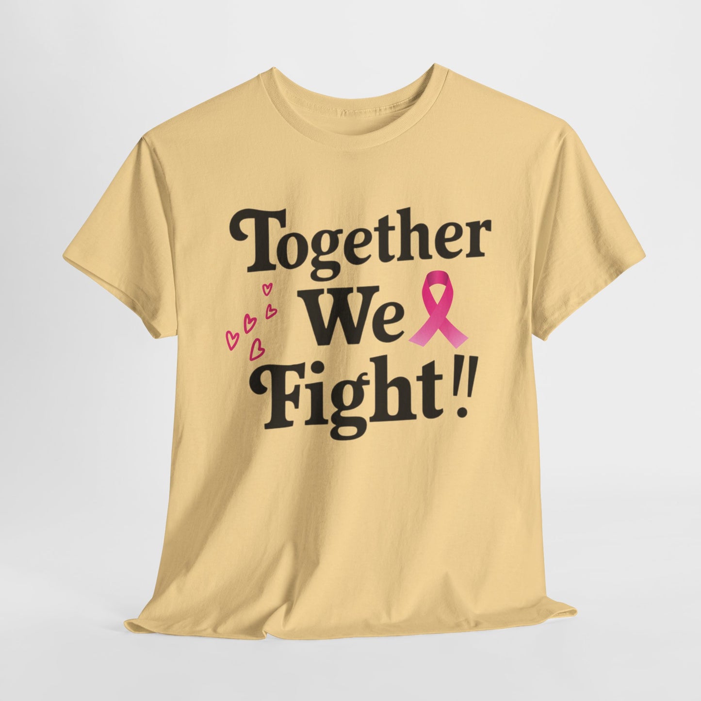 Together We Fight Unisex Heavy Cotton Tee