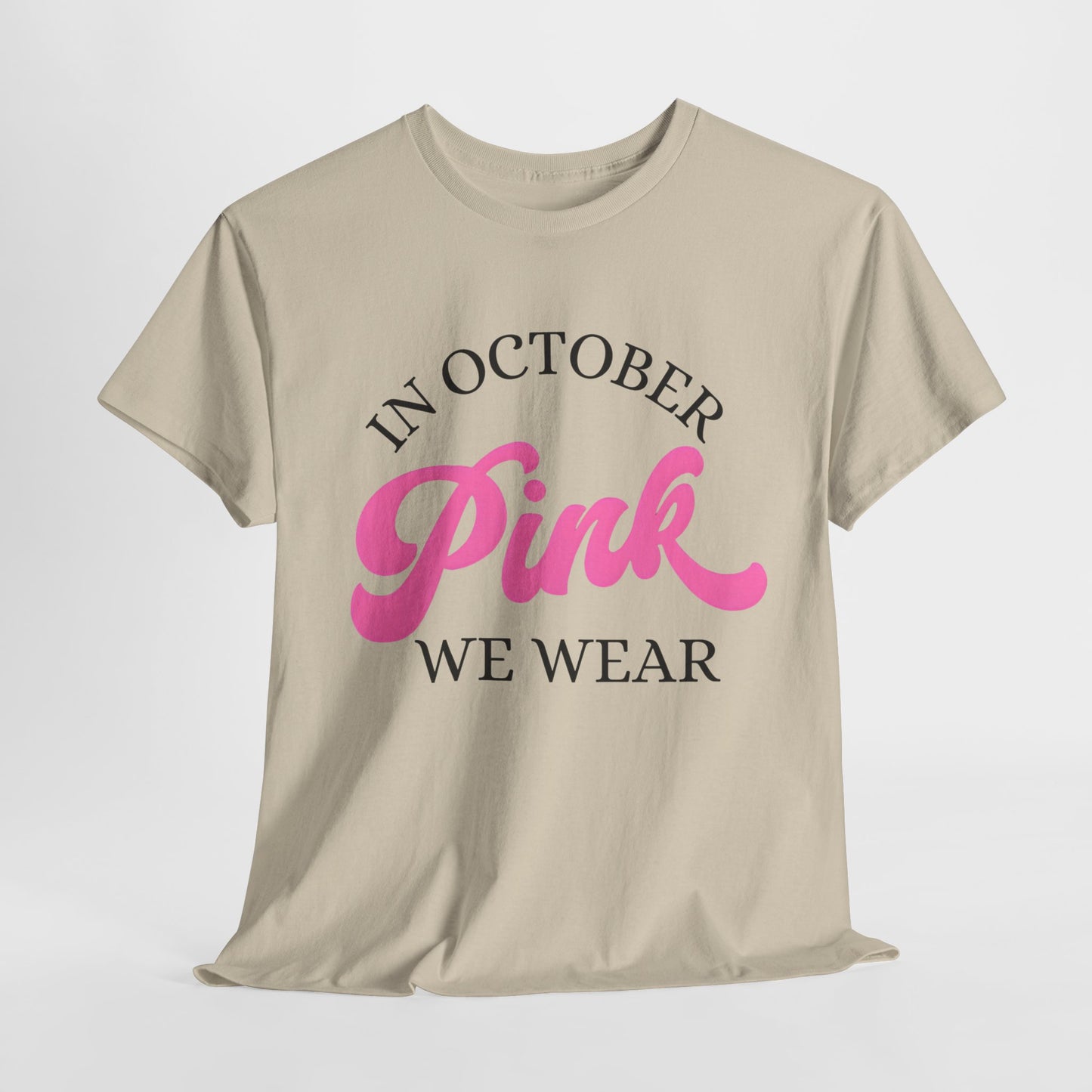 In October Unisex Heavy Cotton Tee