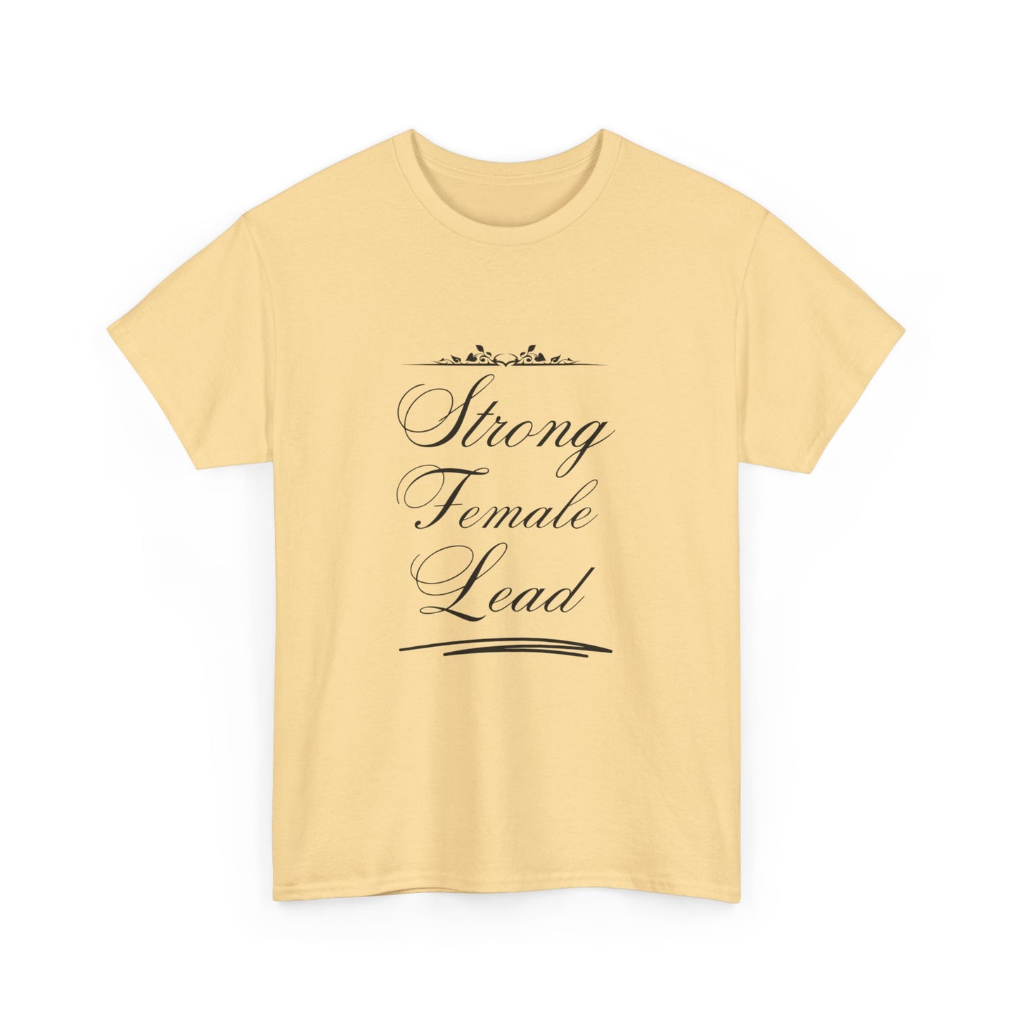 Strong Female Women Heavy Cotton Tee