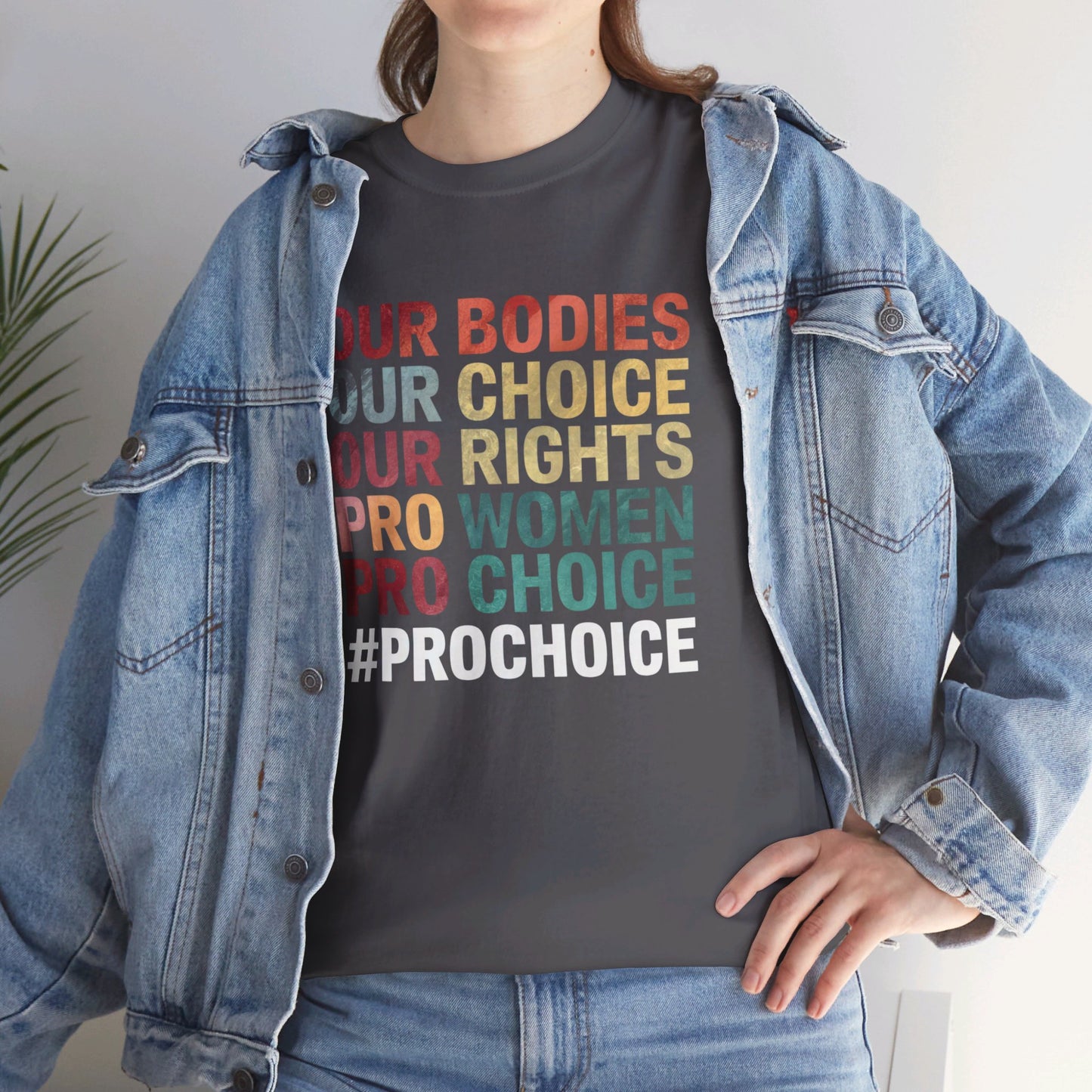 Our Bodies Women Heavy Cotton Tee