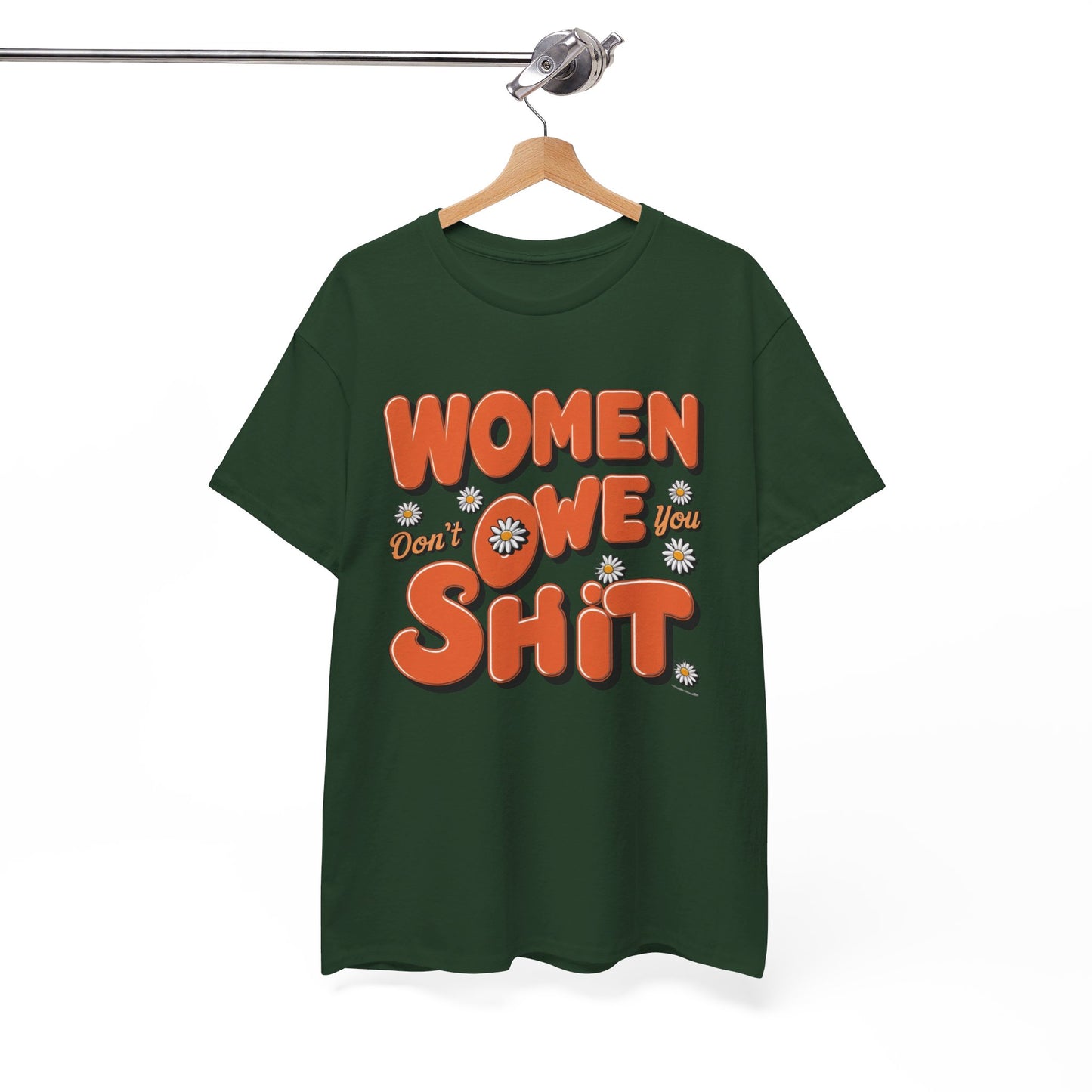 Women Don't Women Heavy Cotton Tee