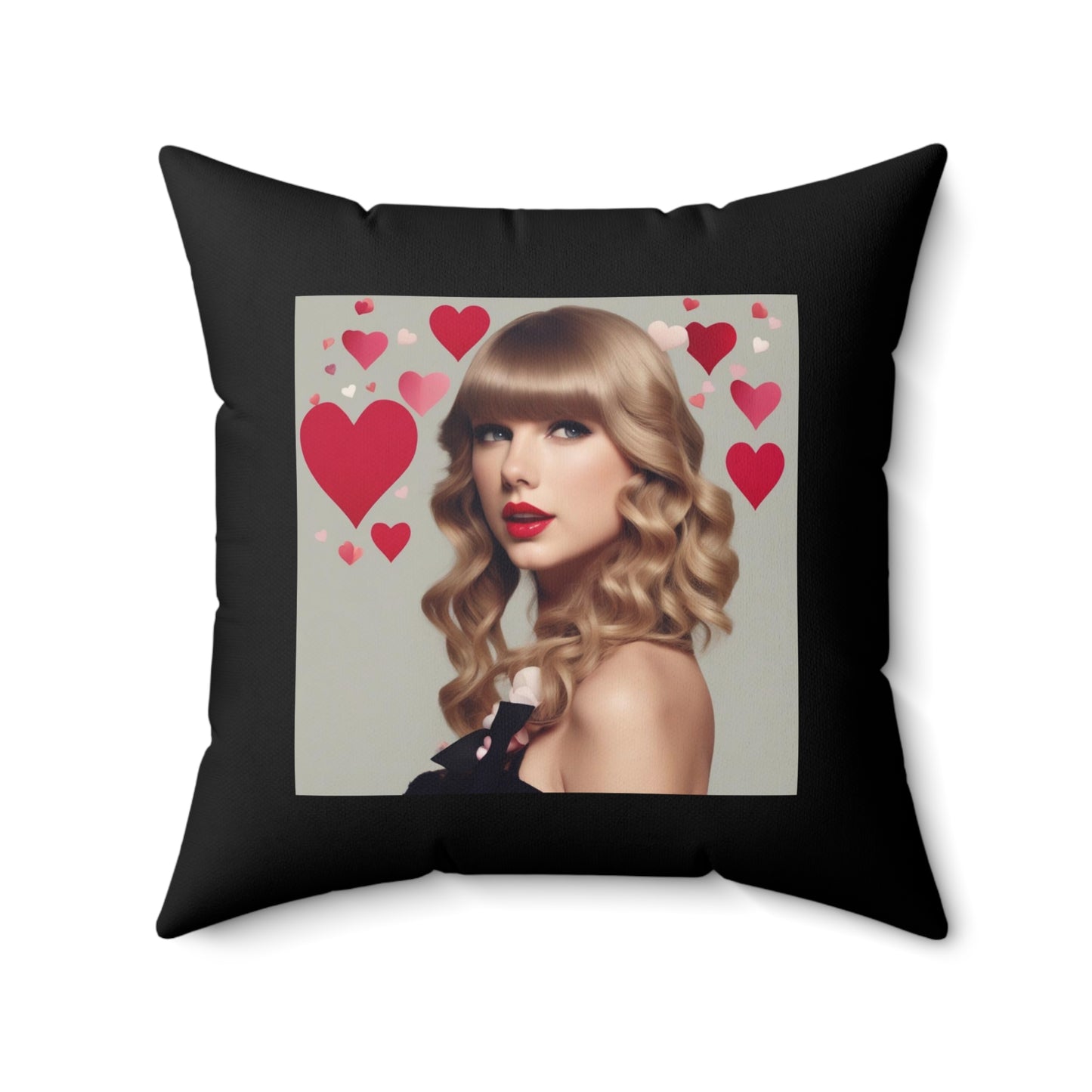 Women Spun Polyester Square Pillow