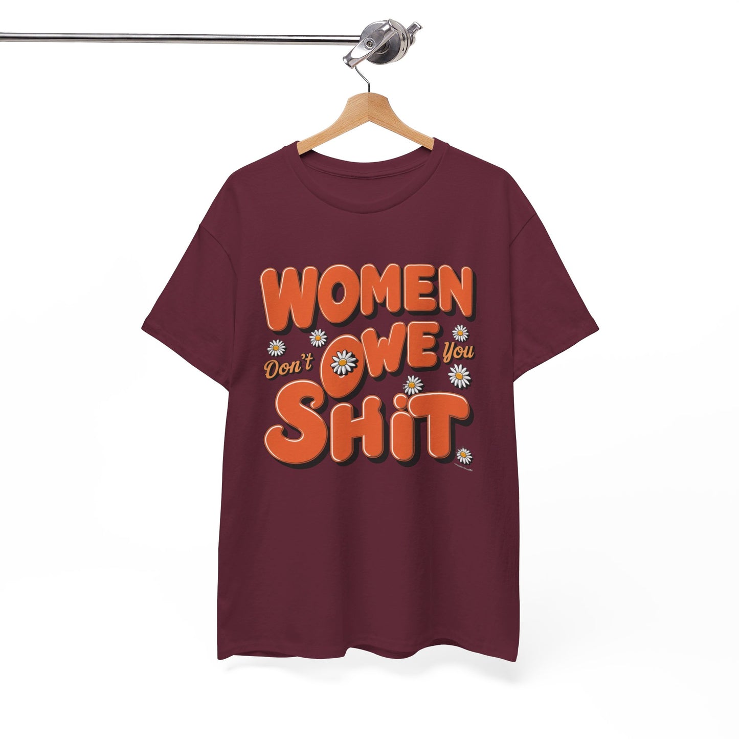 Women Don't Women Heavy Cotton Tee