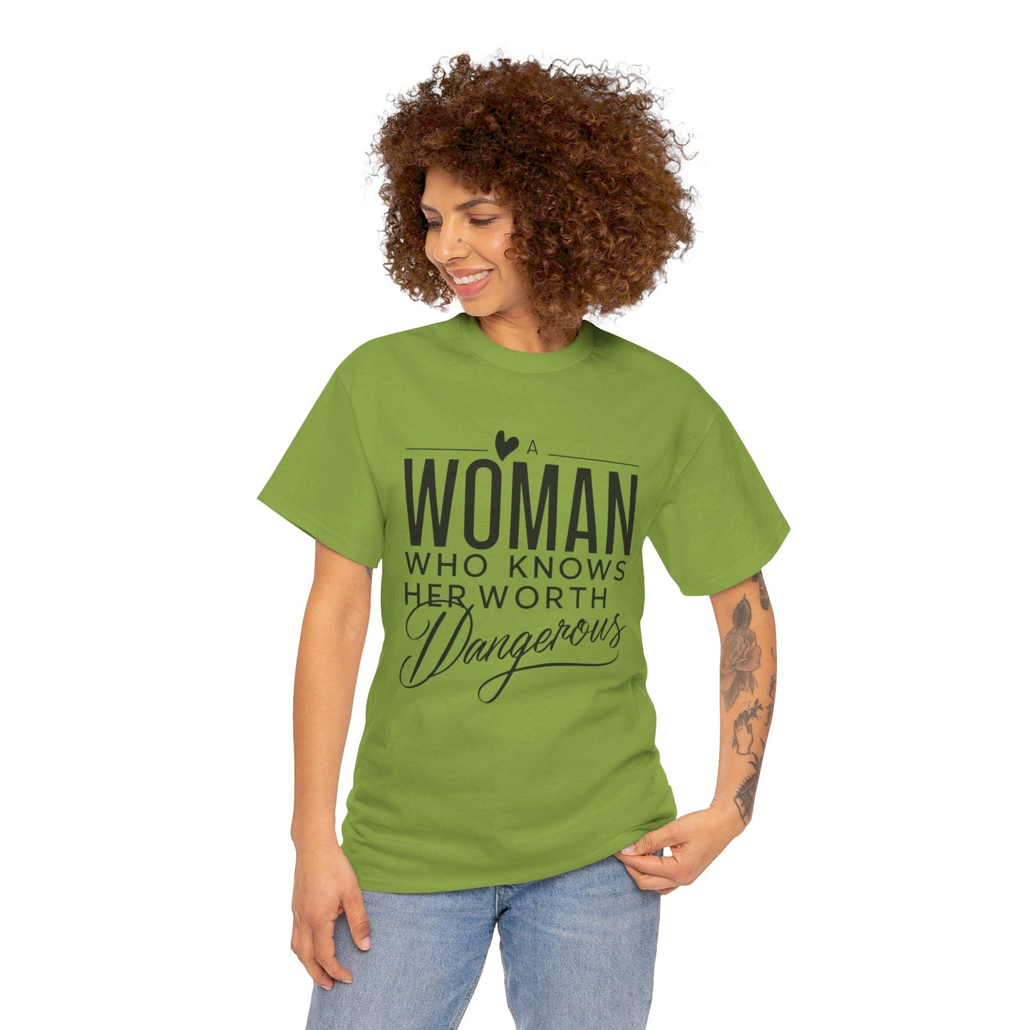 A Woman Heavy Cotton Tee