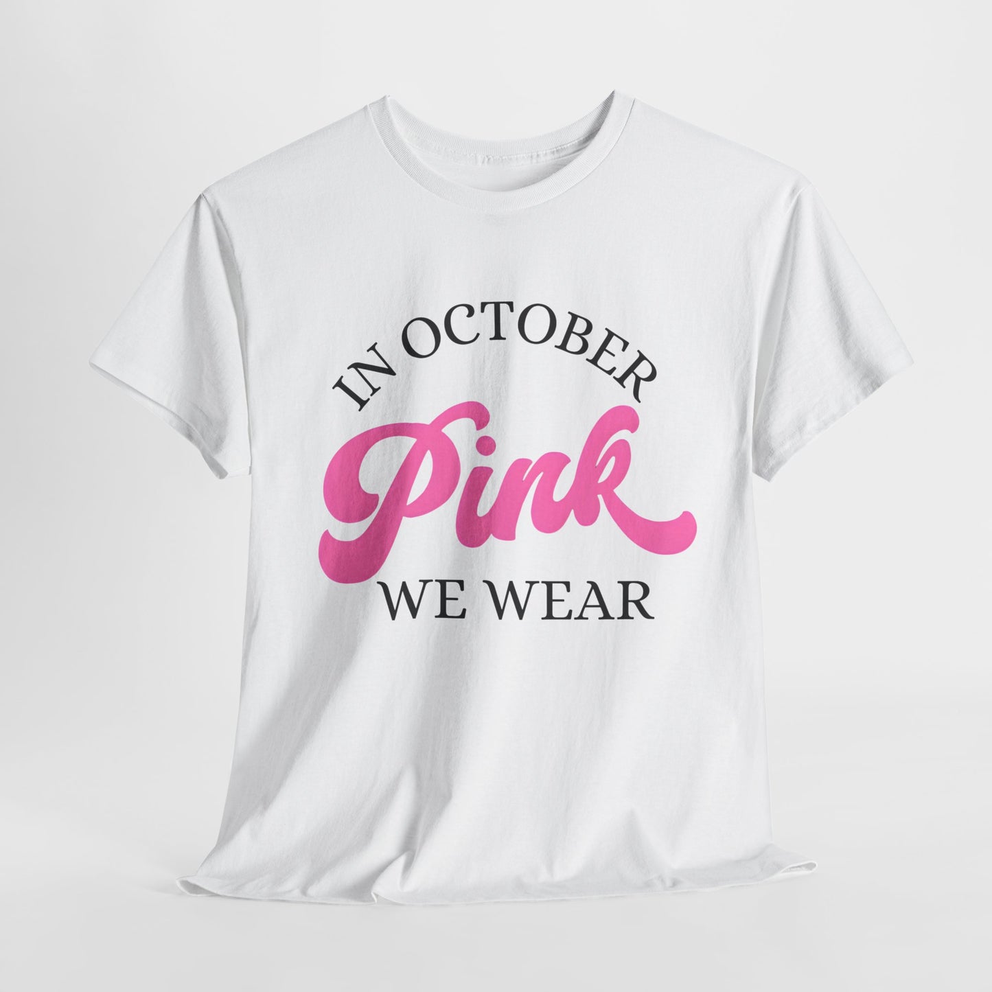 In October Unisex Heavy Cotton Tee