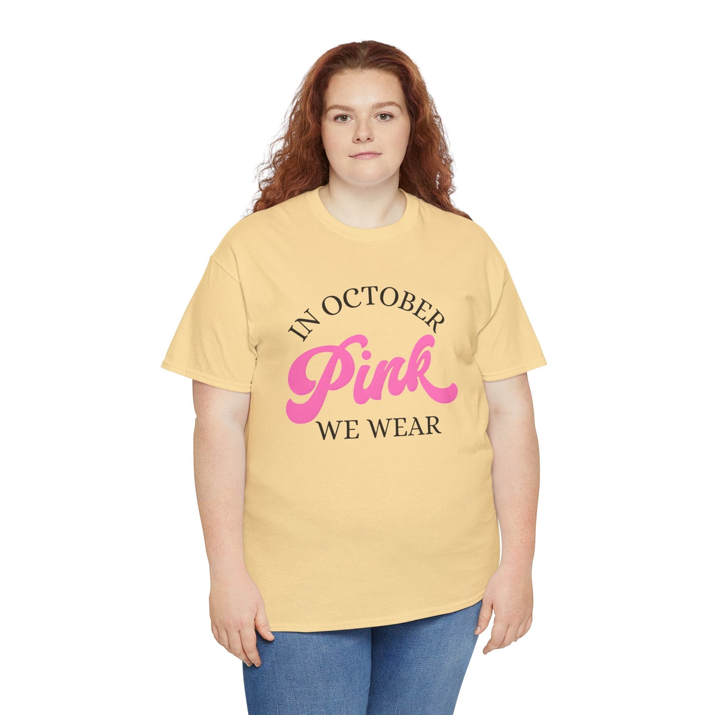 In October Unisex Heavy Cotton Tee