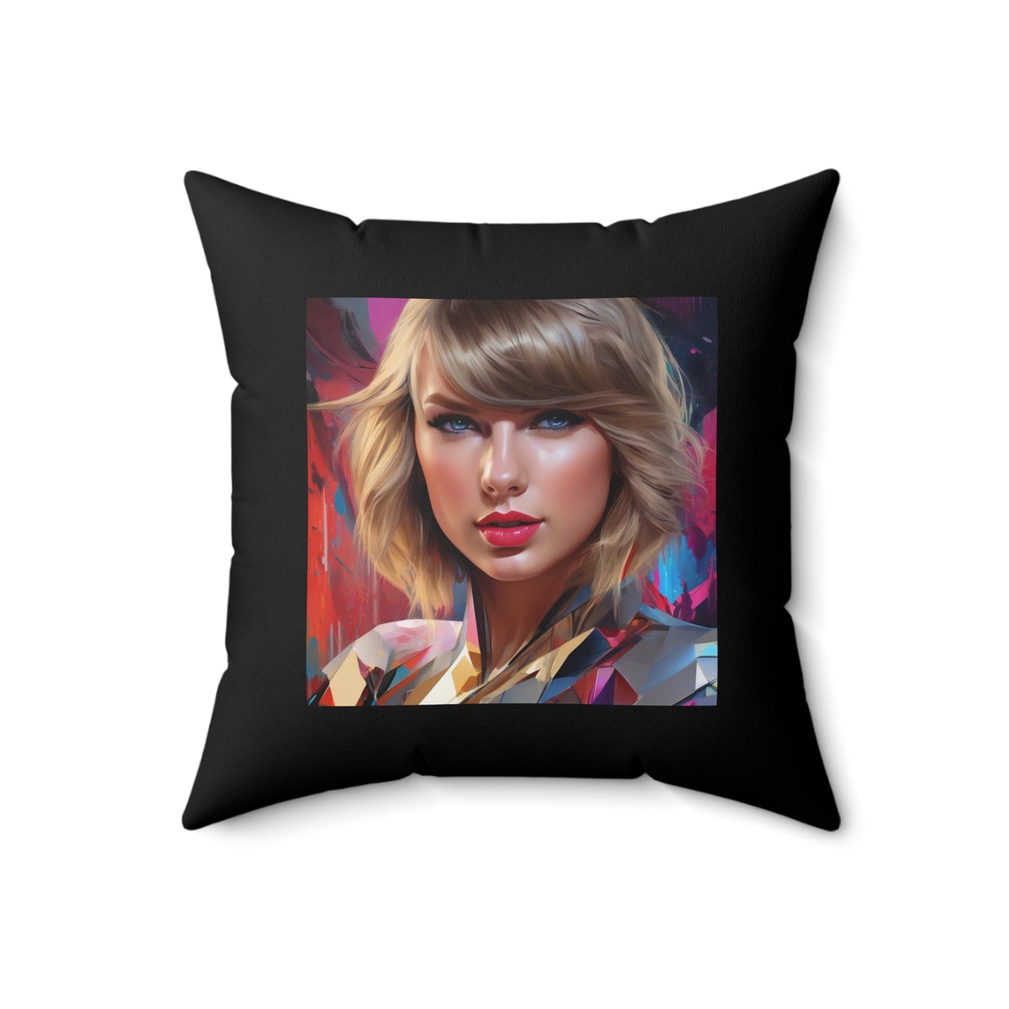 Women Spun Polyester Square Pillow