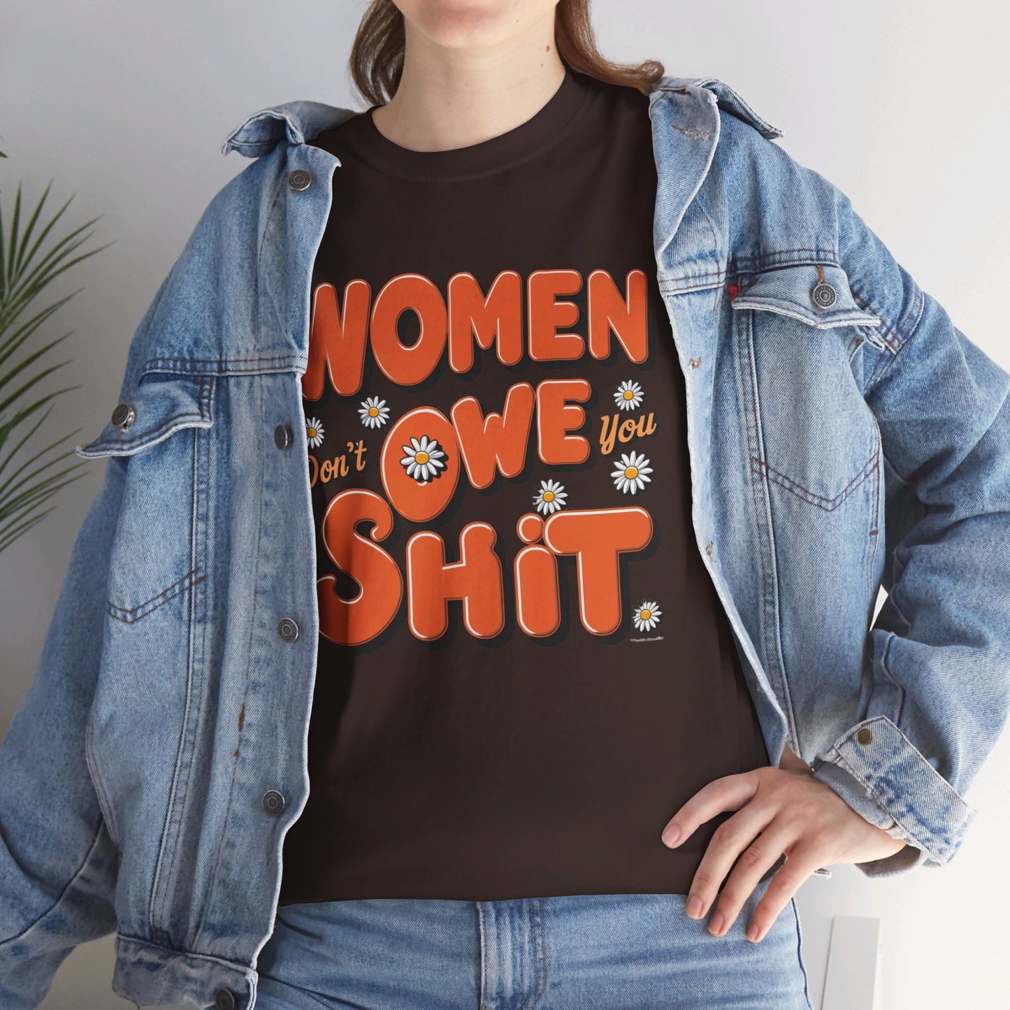 Women Don't Women Heavy Cotton Tee